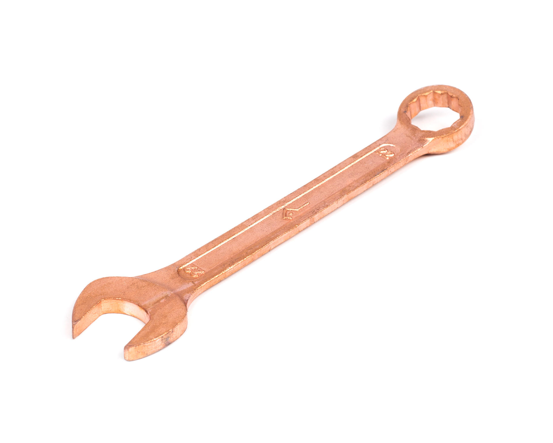 Ключ гаечный комбинированный 22х22 мм омеднение