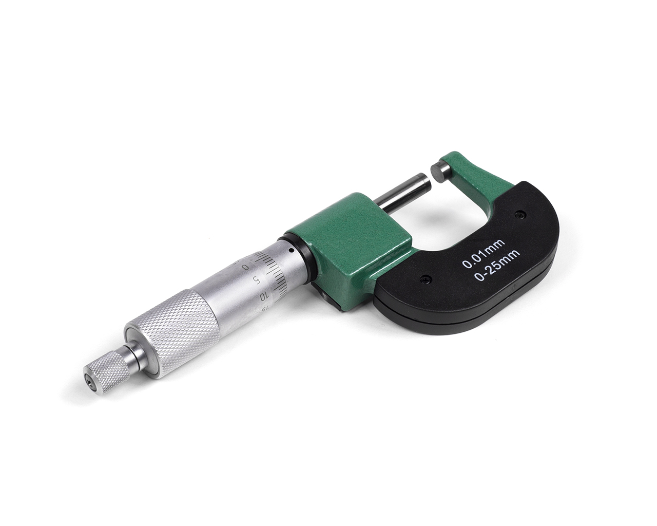 Микрометр с механическим бегунком МКЦМ- 25 0,01 с калибровкой Микрон
