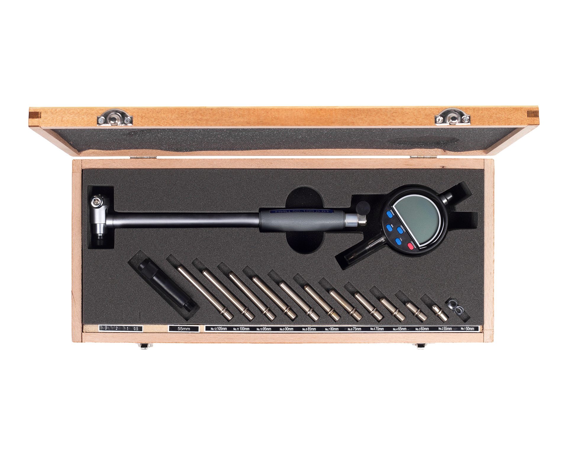 Нутромер индикаторный электронный НИЦ повышенной точности 100-160 0,002 Микрон