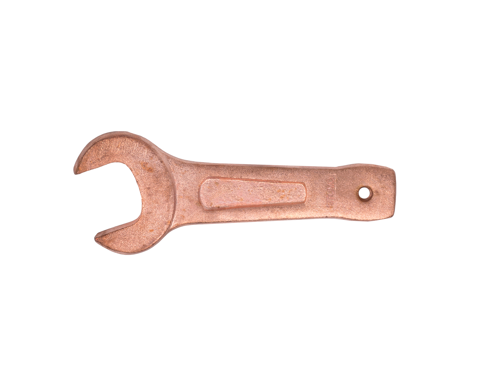 Ключ гаечный рожковый односторонний ударный 27 мм омеднение SITOMO