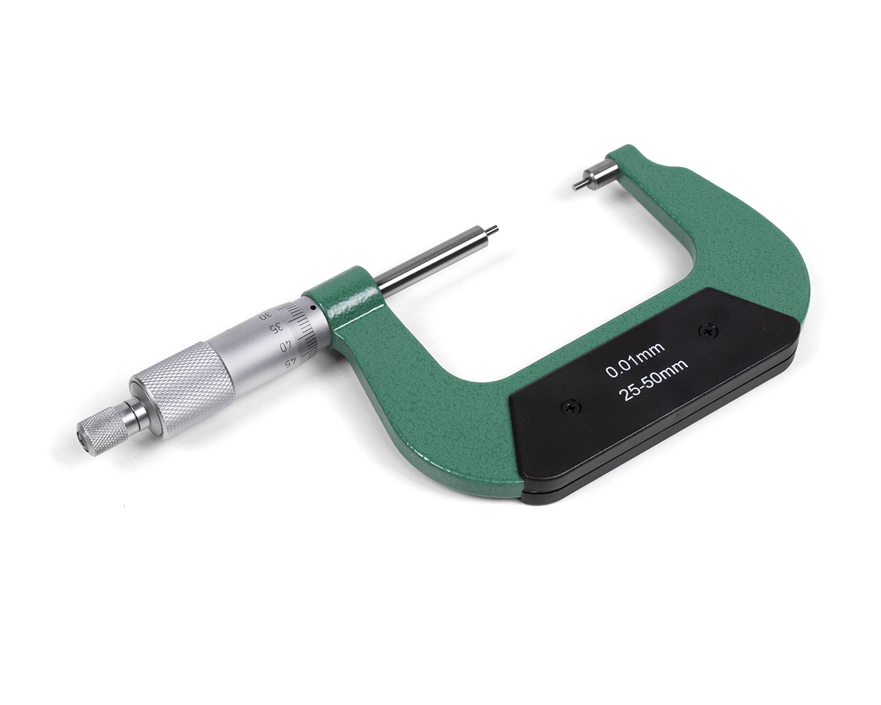 Микрометр с малыми измерительными губками МК-МП- 50 0,01 с калибровкой Микрон