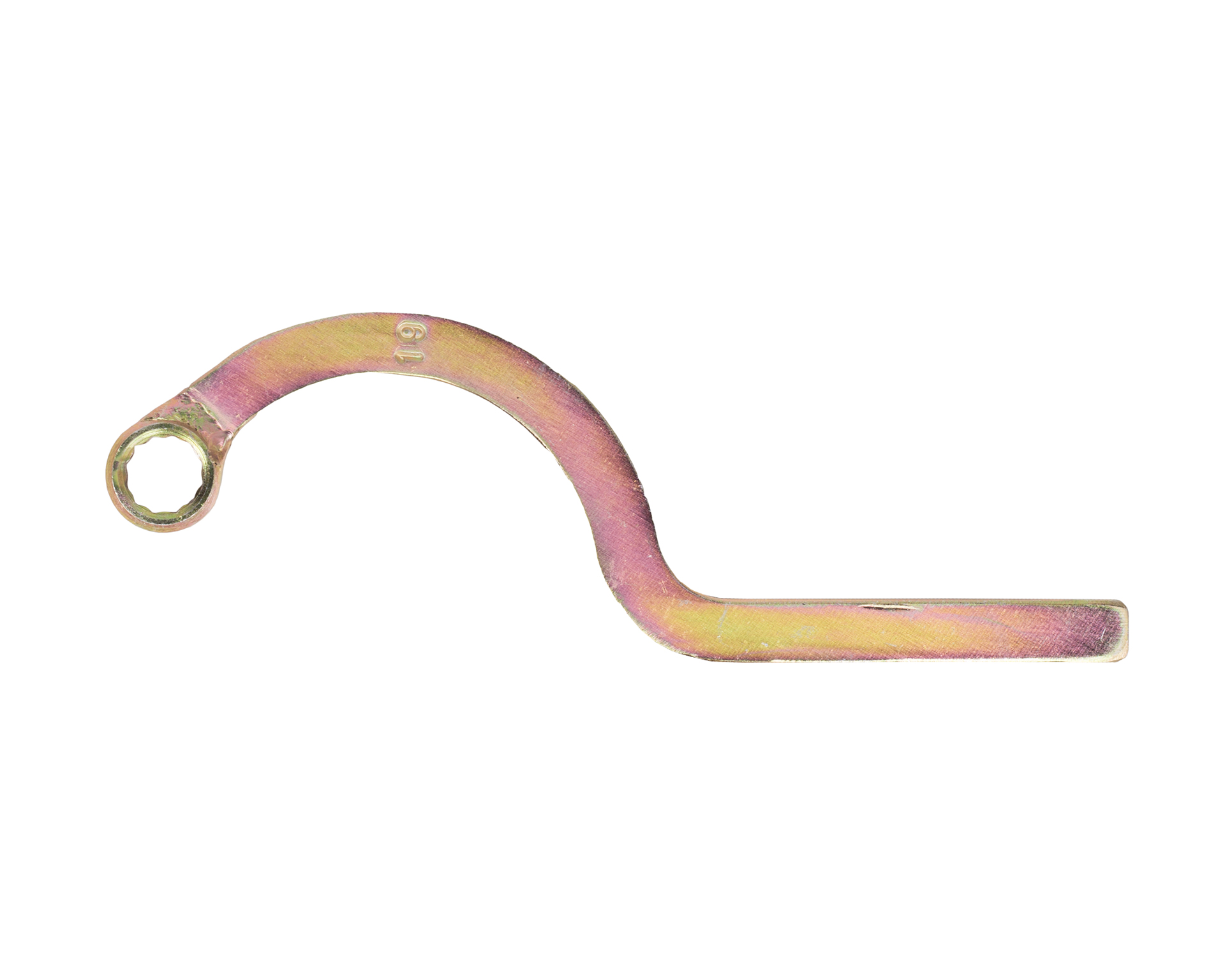 Ключ накидной серповидный 19 мм