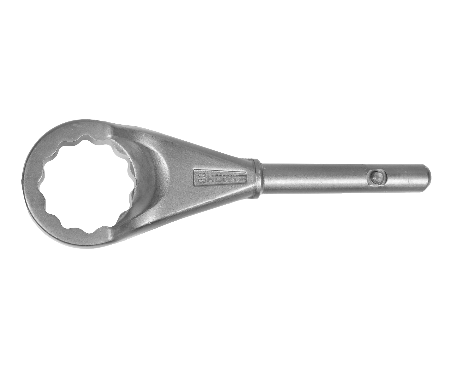 Ключ накидной односторонний 80 мм усиленный HORTZ
