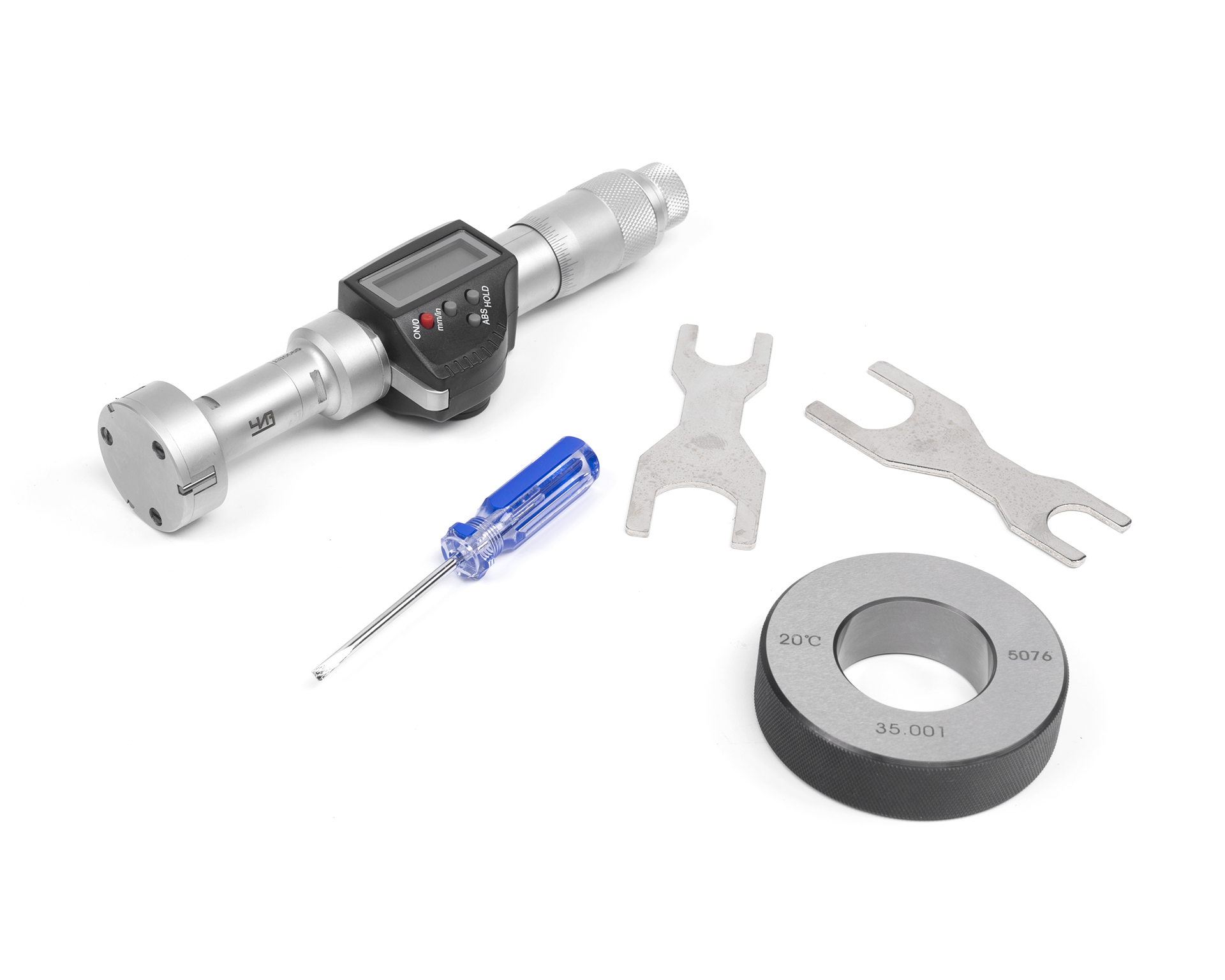 Нутромер микрометрический 3-точечный электронный 35- 40 0,001 у/к ЧИЗ