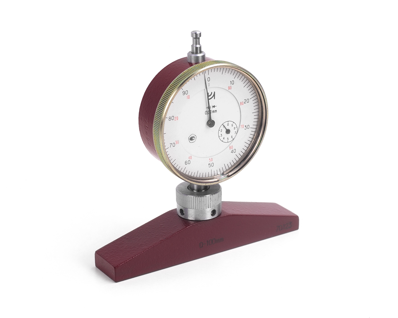 Глубиномер индикаторный ГИ-100 мм 0.01 с калибровкой КировИнструмент