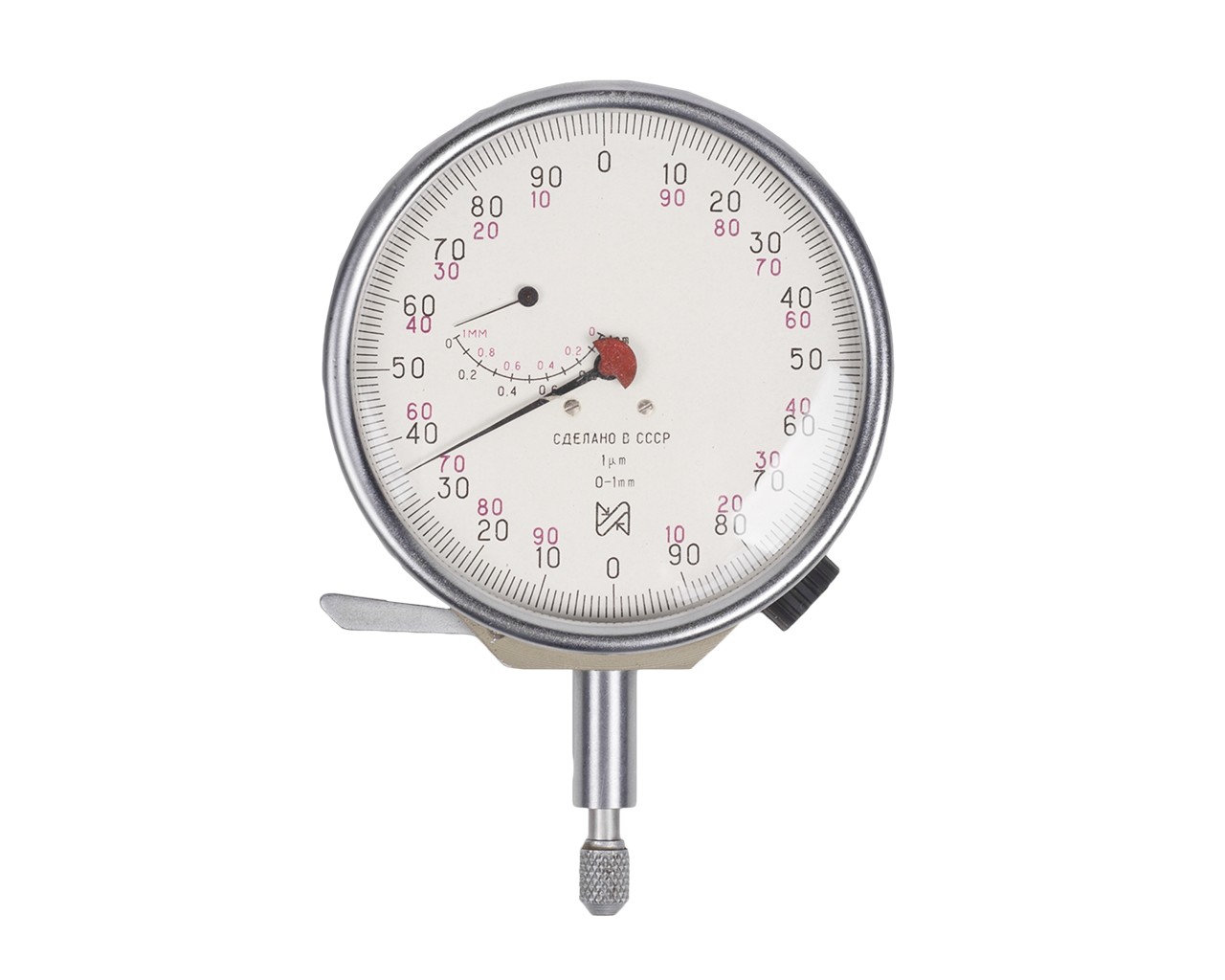 Индикатор рычажный многооборотный 1МИГ 0-1 0,001 кл.0 с поверкой ИЗМЕРОН