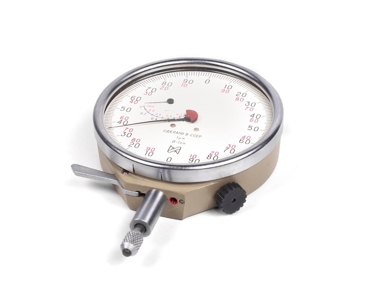 Индикатор рычажный многооборотный 1МИГ 0-1 0,001 кл.0 с поверкой ИЗМЕРОН