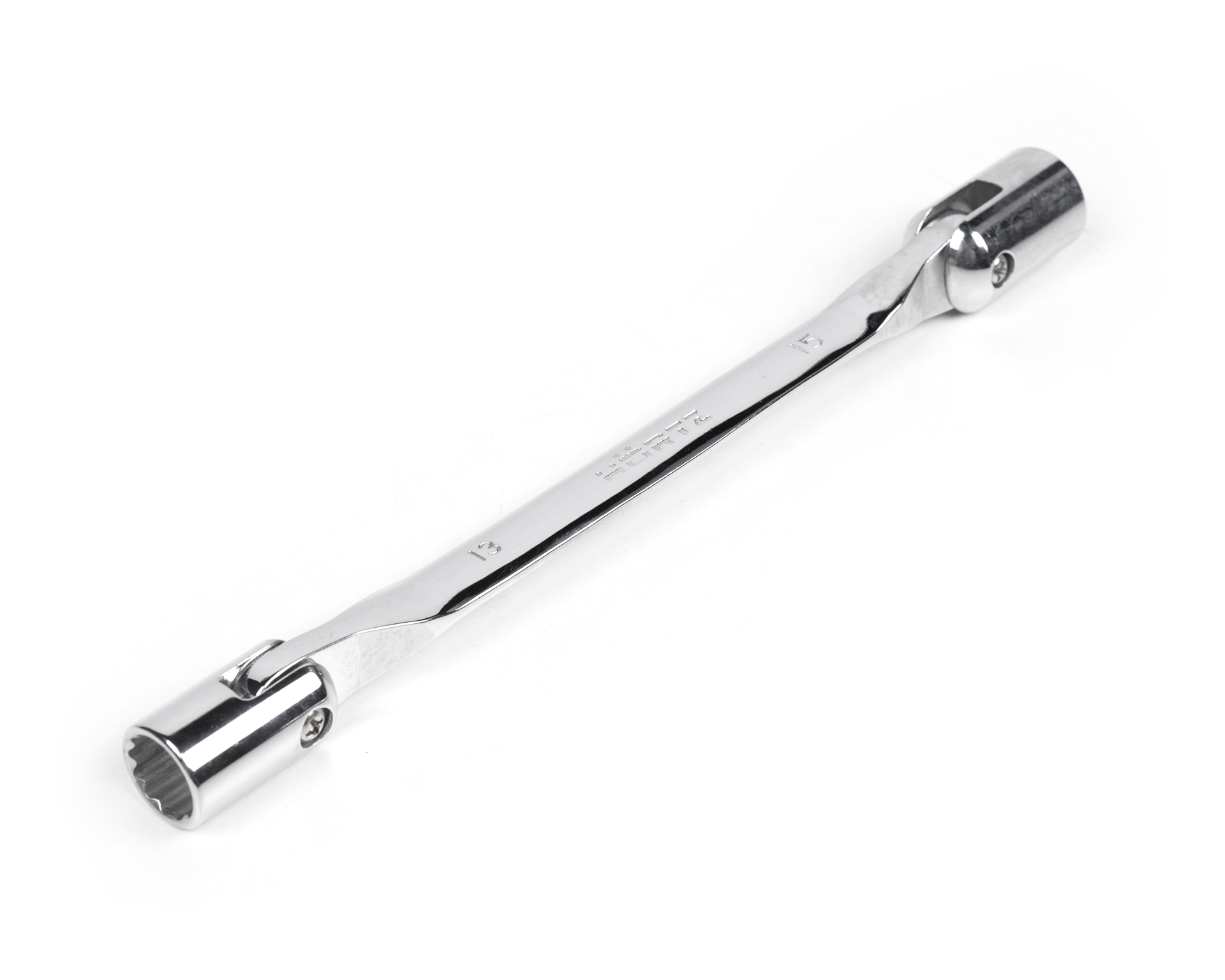 Ключ торцевой шарнирный 13х15 хром HORTZ
