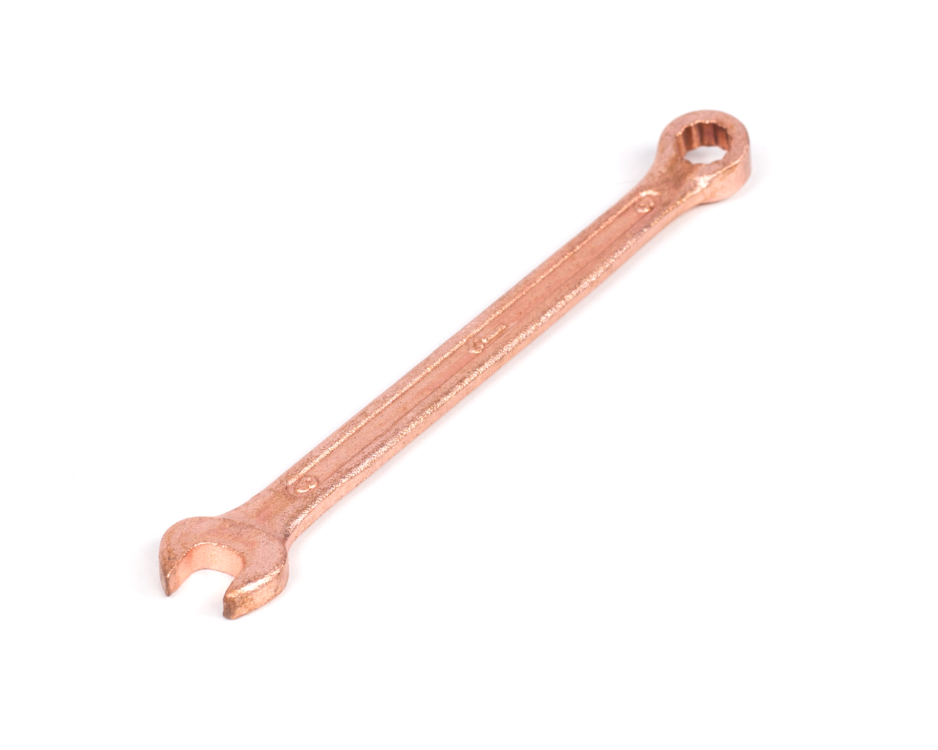 Ключ гаечный комбинированный 8х8 мм омеднение