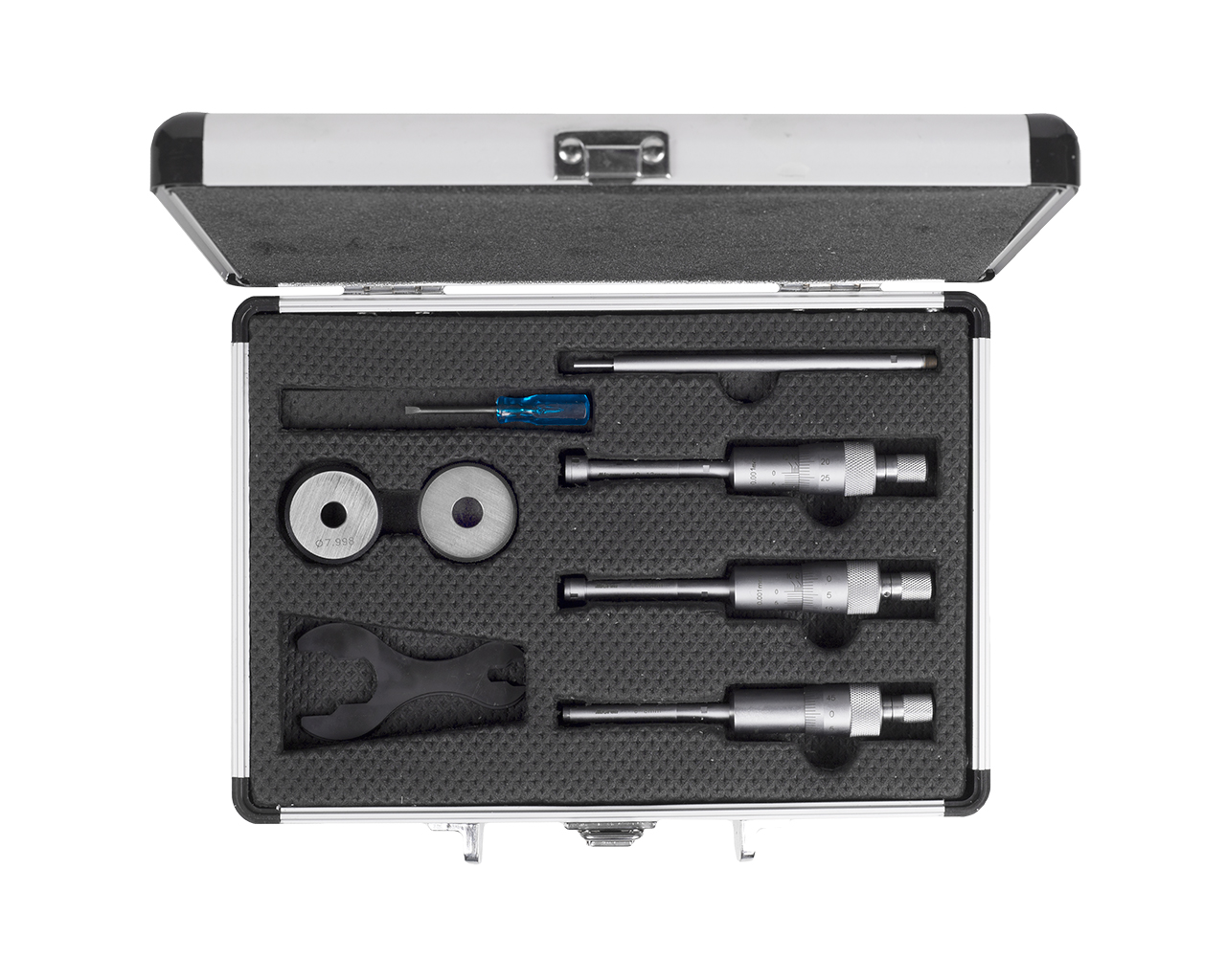 Набор нутромеров микрометрических 3-точечных 6- 12 0,001 у/к с поверкой Микрон