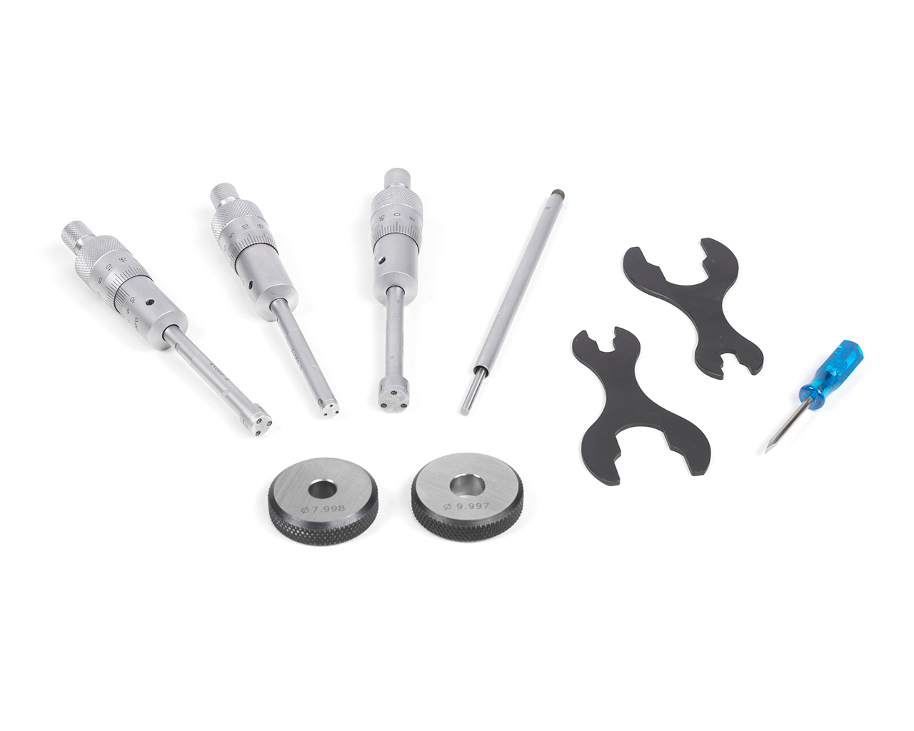 Набор нутромеров микрометрических 3-точечных 6- 12 0,001 у/к с поверкой Микрон