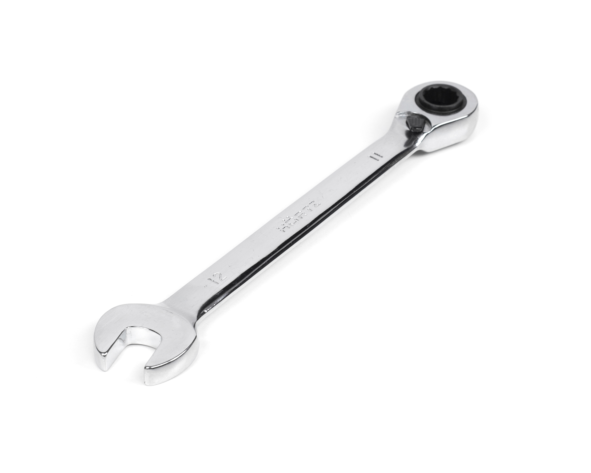 Ключ 3 в 1 комбинированный трещоточный реверсивный 11х13-12 хром HORTZ