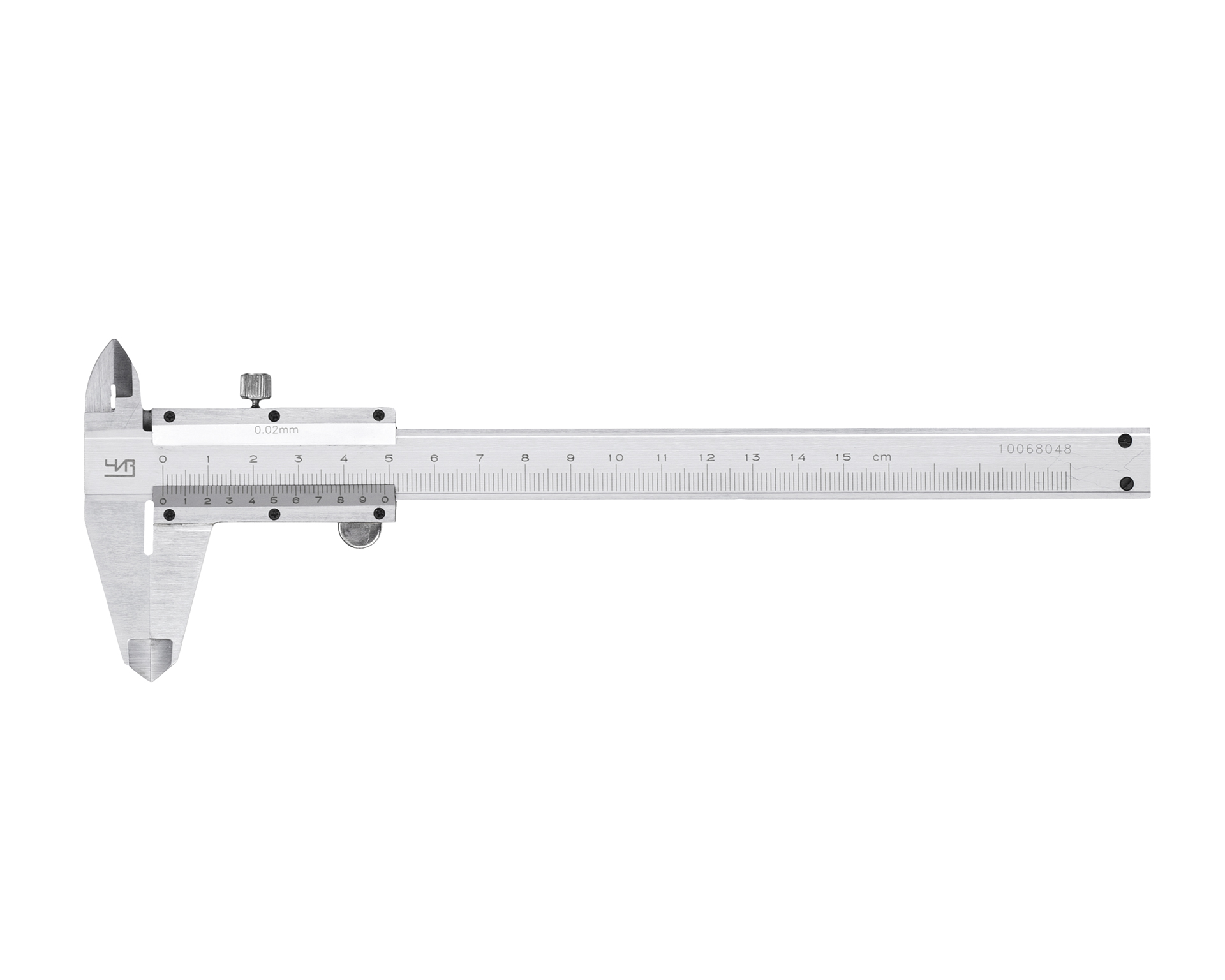 Штангенциркуль ШЦ-1-125 0.02 моноблочный нерж ЧИЗ