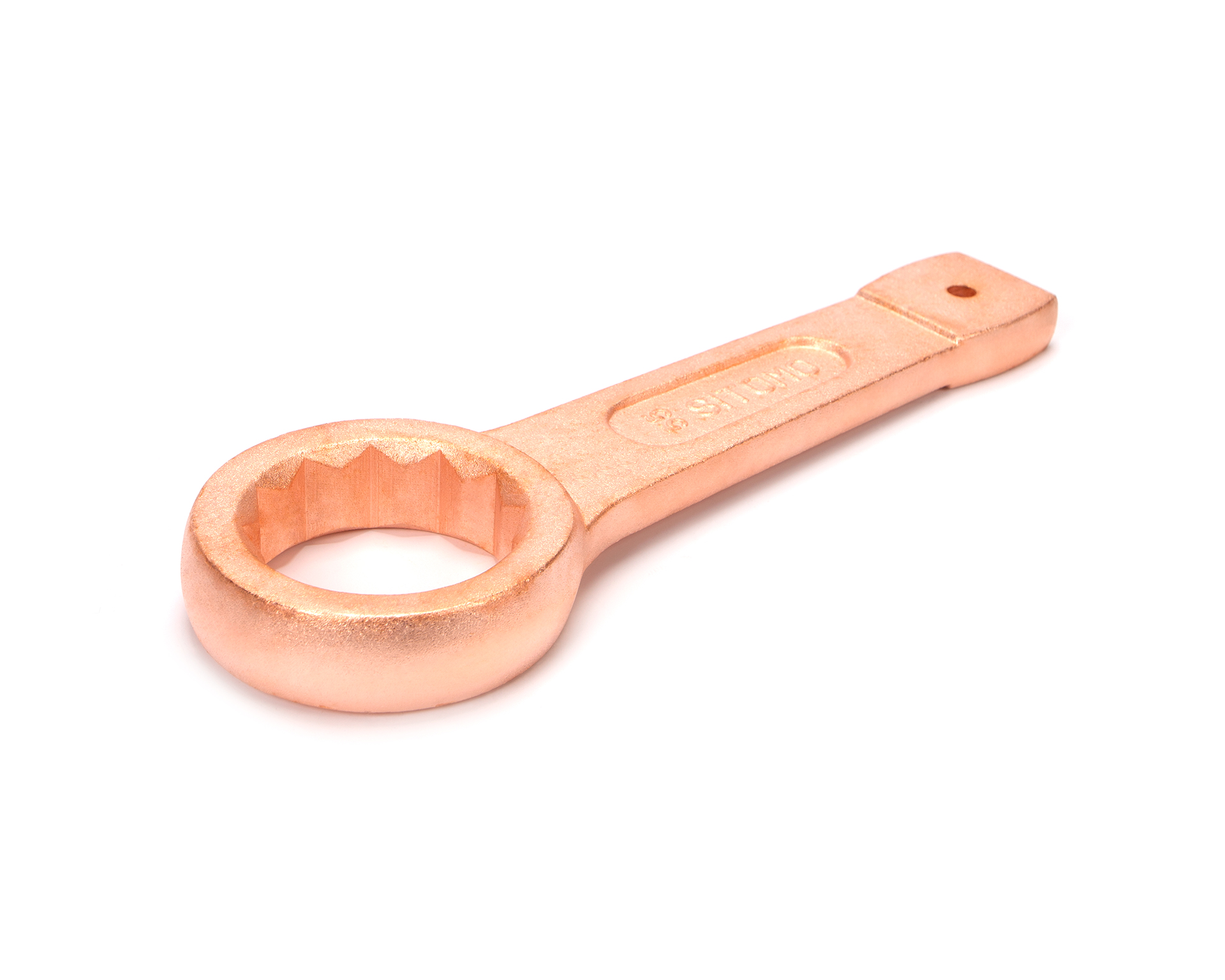 Ключ накидной односторонний ударный 55 мм омеднение SITOMO