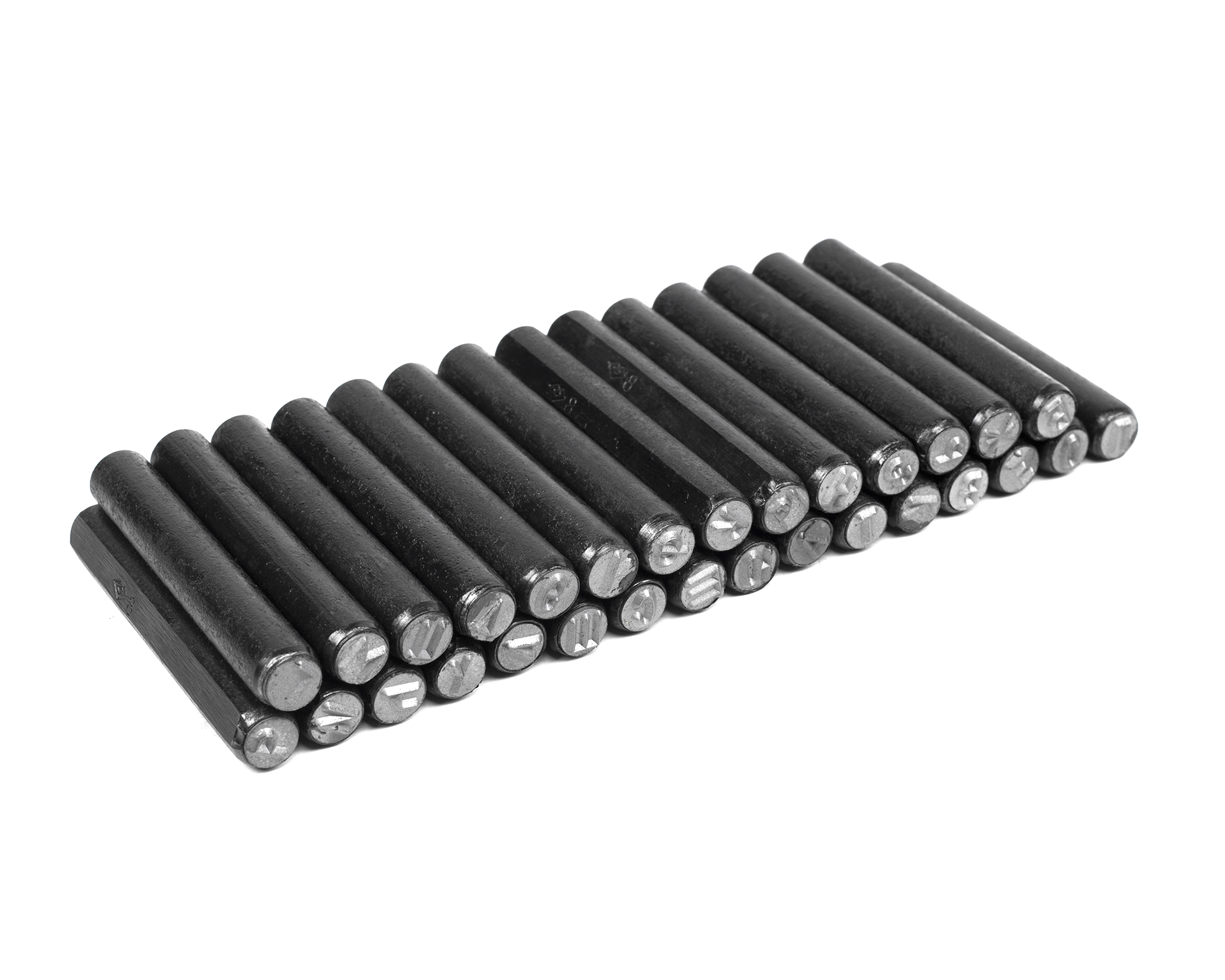 Клейма буквенные № 10 твердосплавные