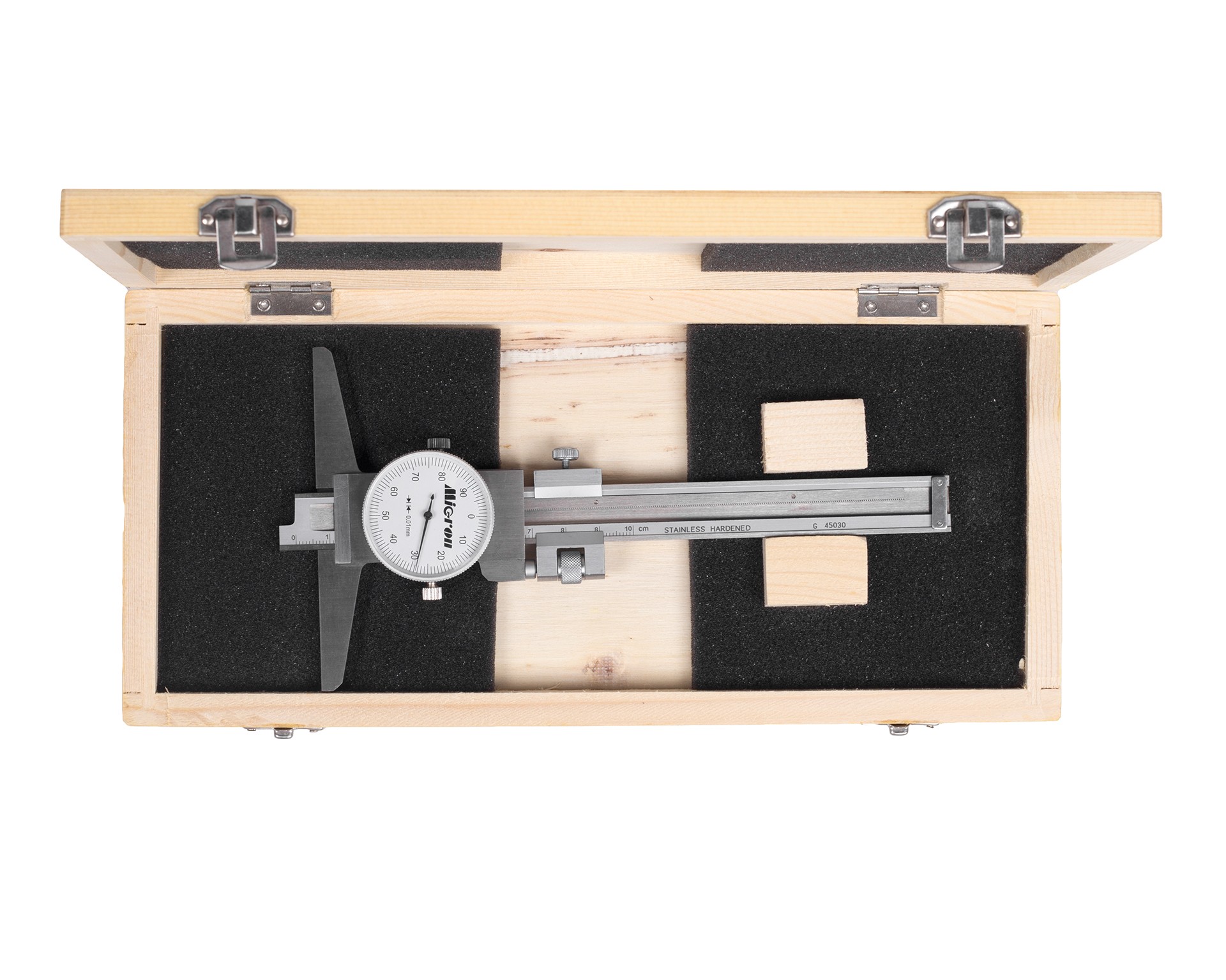 Штангенглубиномер ШГК- 100 0.01 с круговой шкалой Микрон