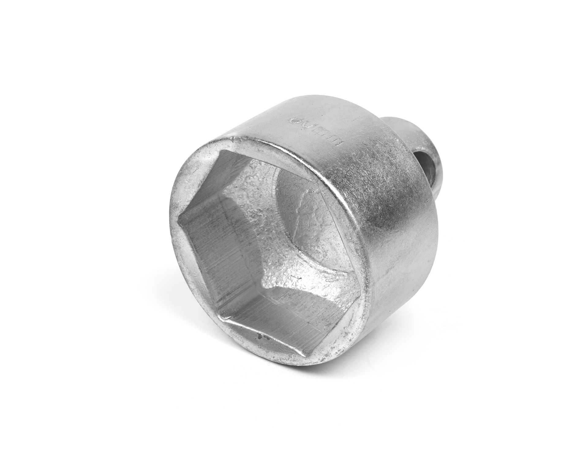 Головка торцевая высокая 80 мм (под вороток) хром HORTZ