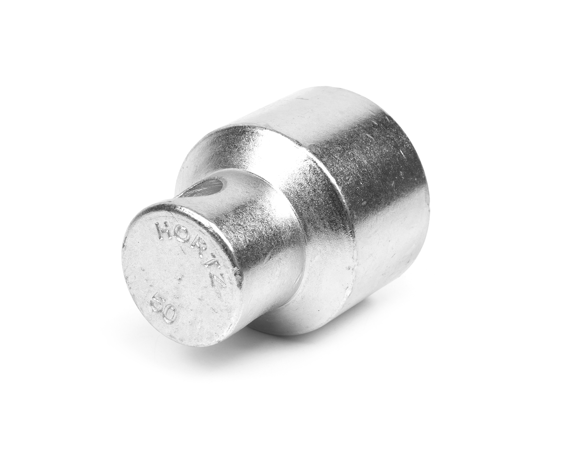 Головка торцевая высокая 50 мм (под вороток) хром HORTZ