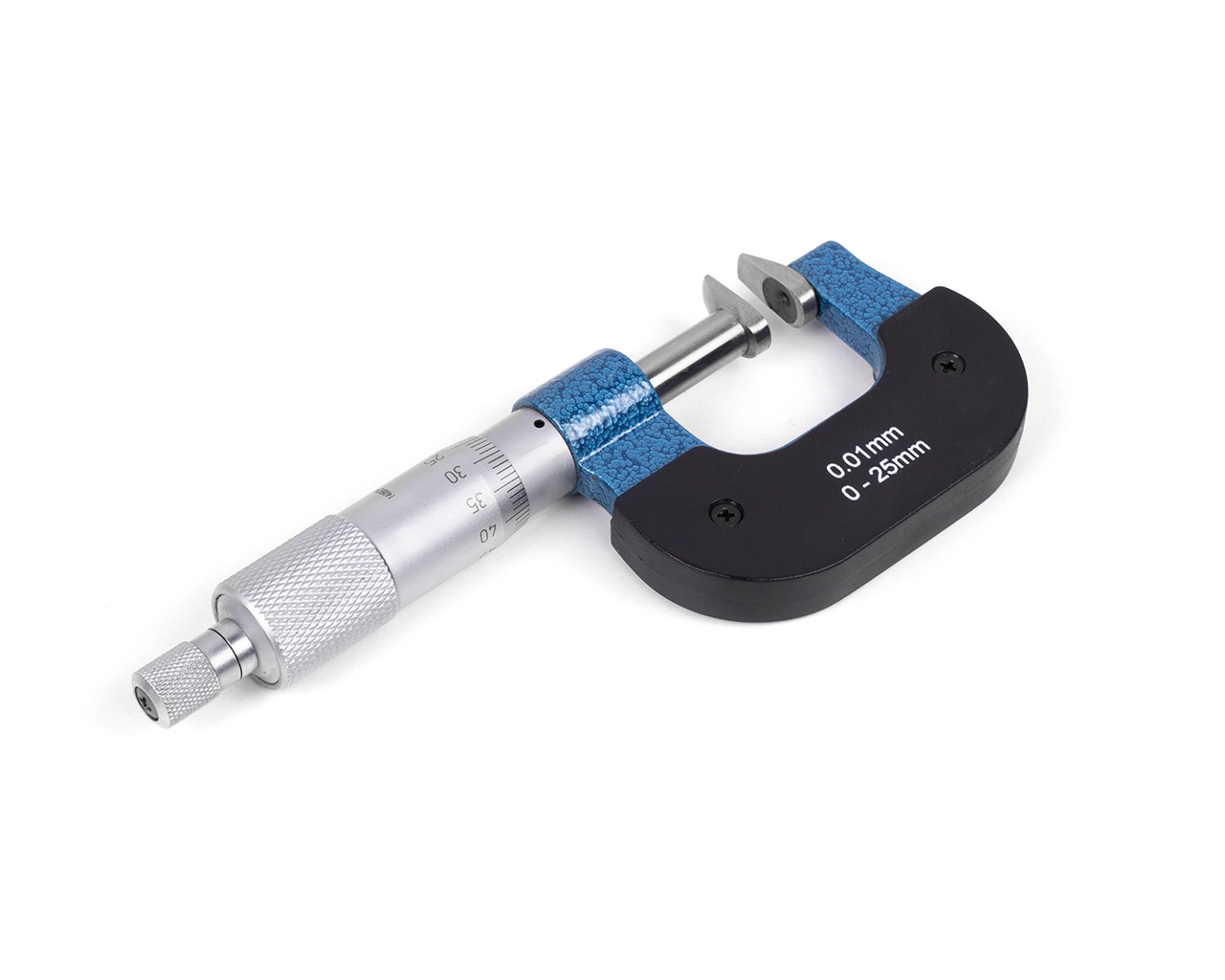 Микрометр зубомерный МЗ-УС-25 0,01 мм с усеченными пяткой и винтом ЧИЗ
