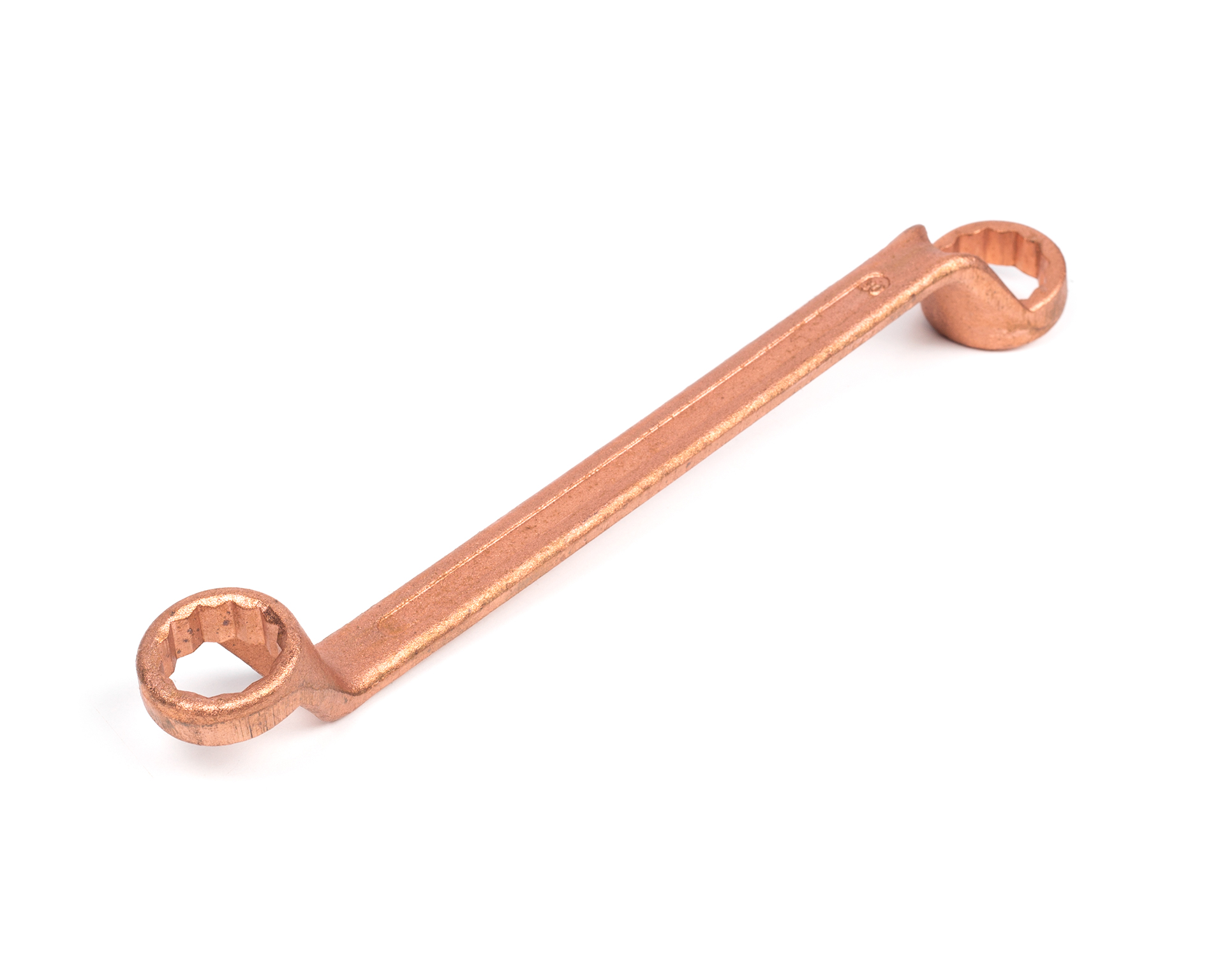 Ключ накидной двусторонний 27х30 мм омедн