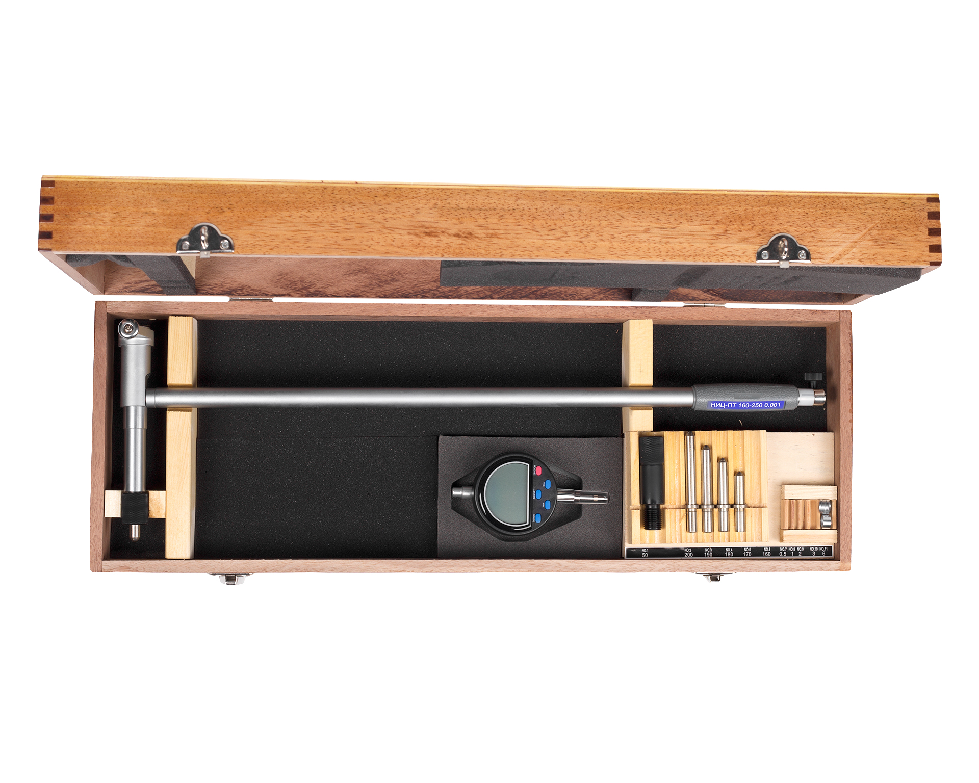 Нутромер индикаторный НИ повышенной точности 160-250 0,001 Микрон