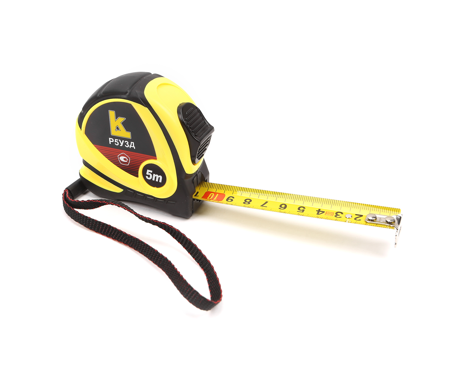 Рулетка 5м обрезин. С держателем кл.3 Р5УЗД (госреестр № 71665-18) КЛБ