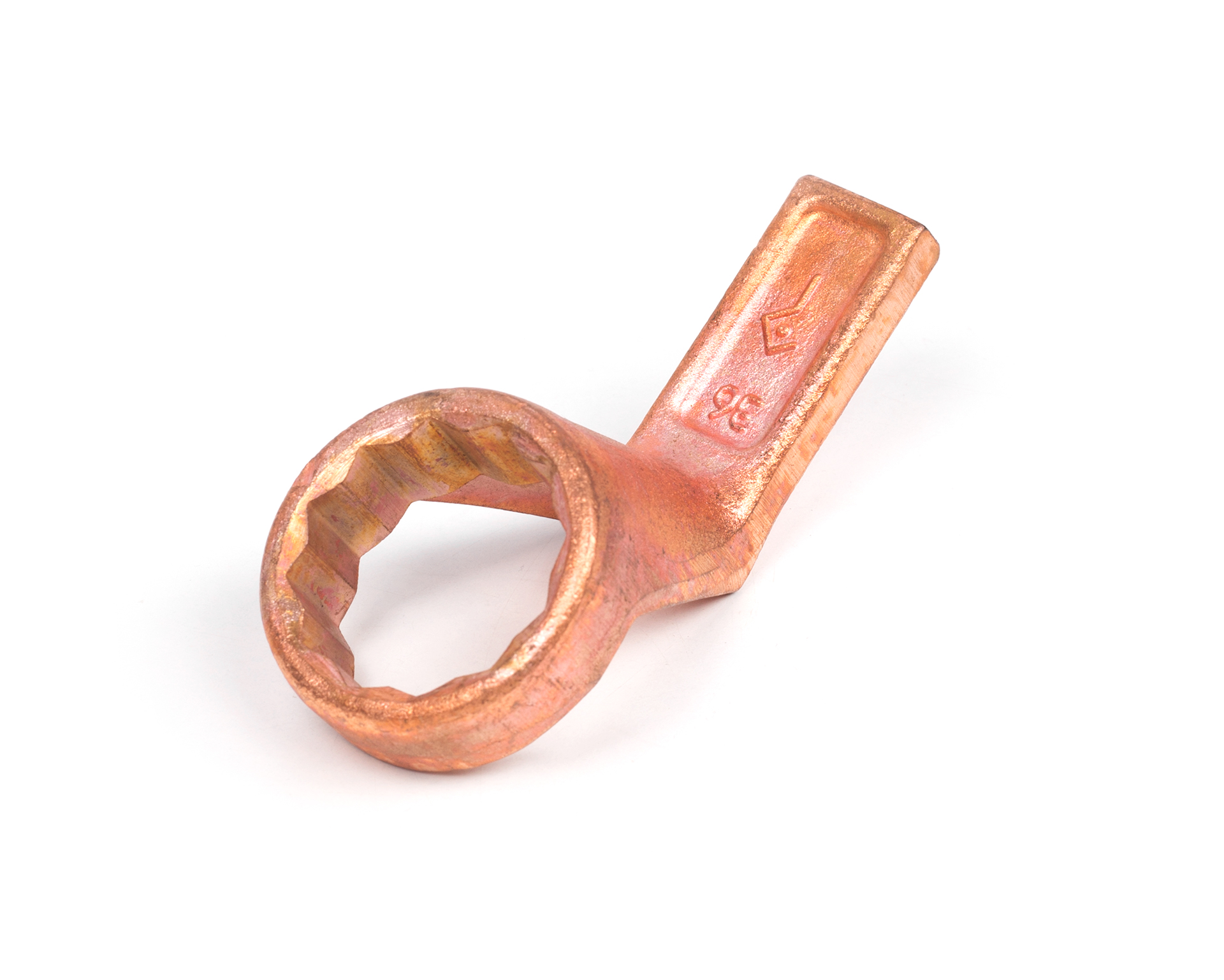 Ключ накидной односторонний 36 мм омеднение