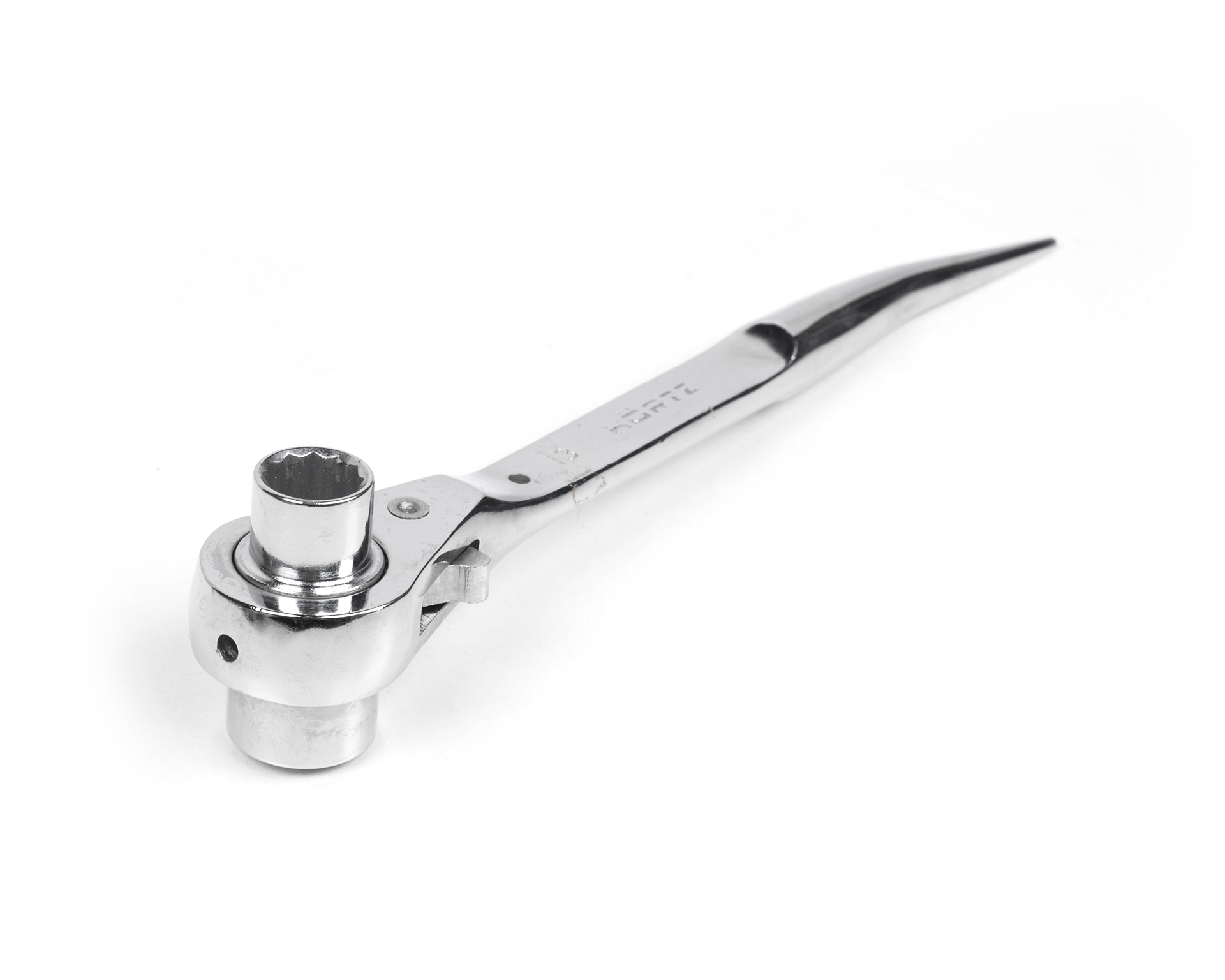 Ключ коликовый торцевой трещоточный 13х17 хром HORTZ