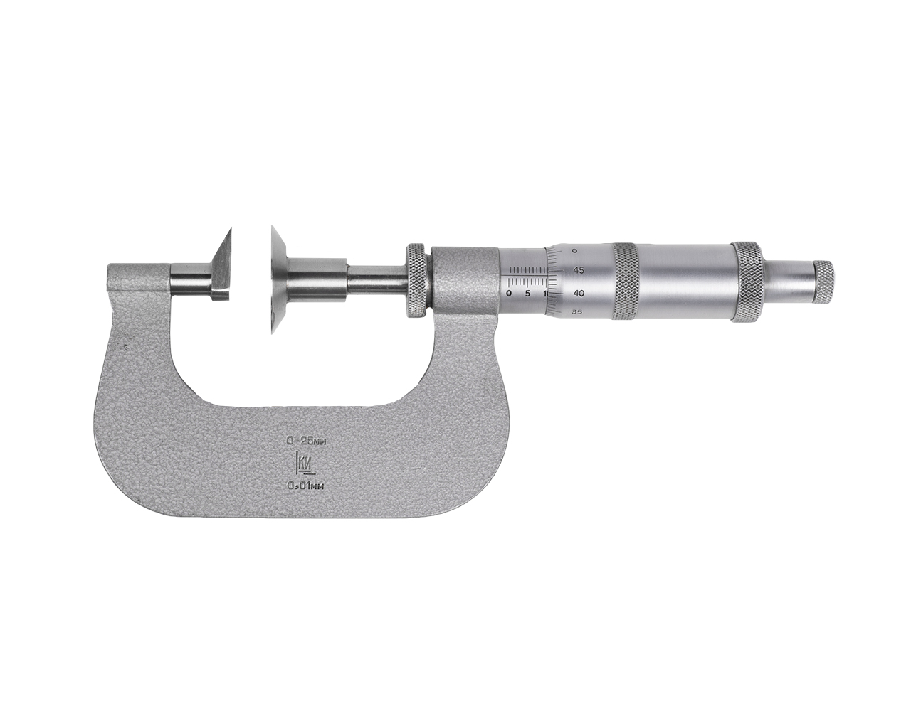 Микрометр зубомерный МЗ-25 0.01 кл.2 КировИнструмент с поверкой