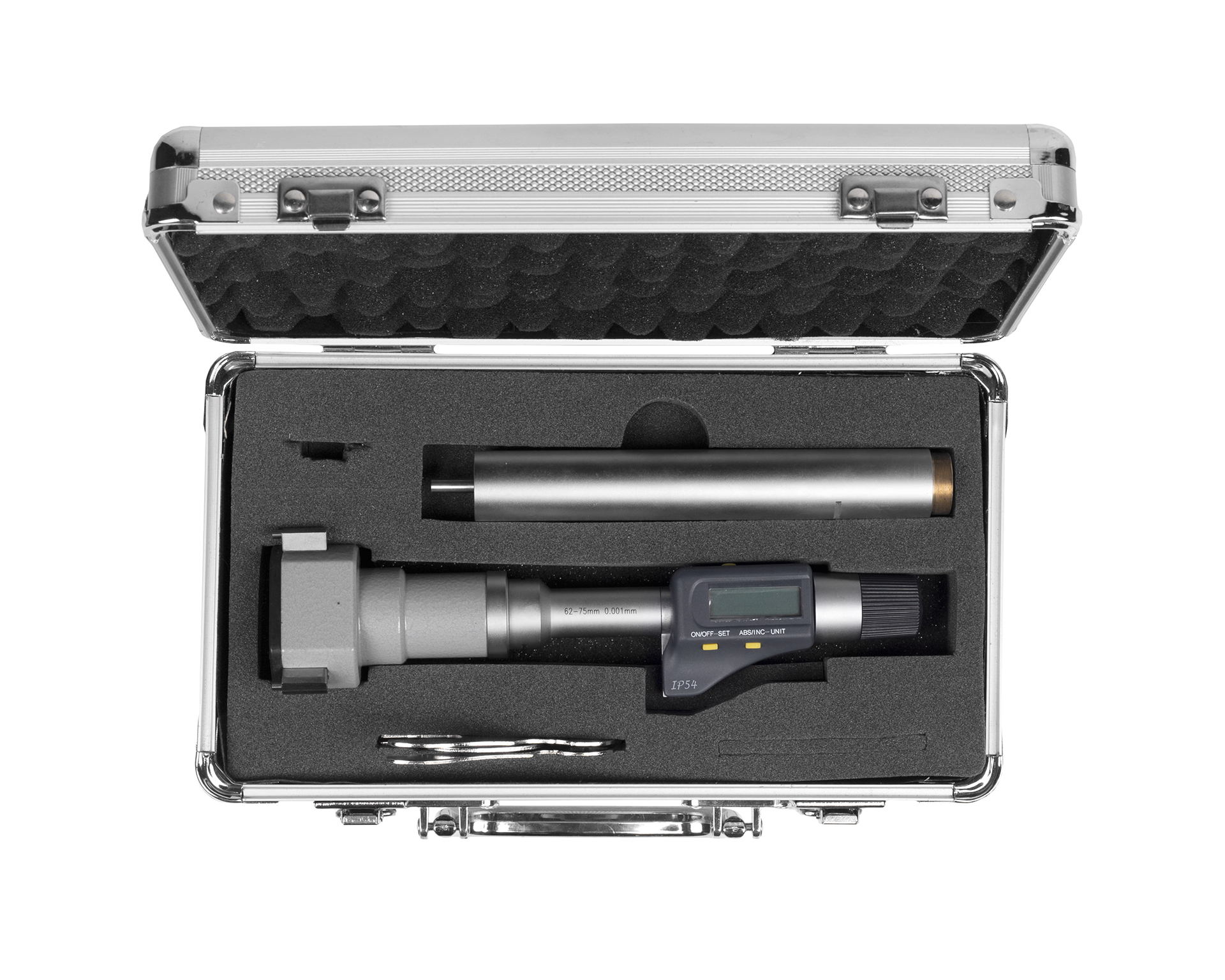 Нутромер микрометрический 3-точечный электронный 62- 75 0,001 у/к ЧИЗ