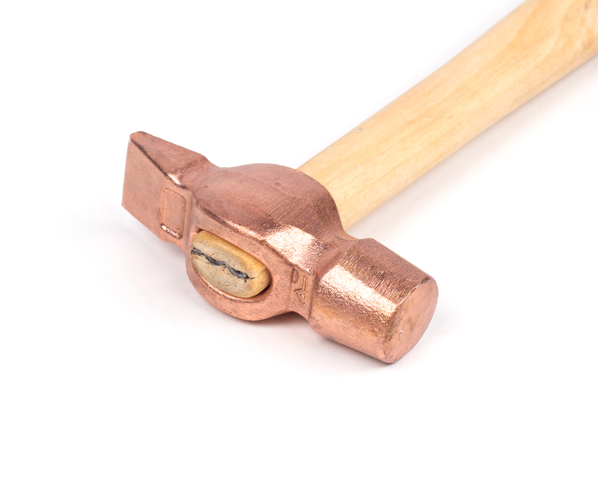 Молоток слесарный 0.6 (кг) круглый боек омедненный