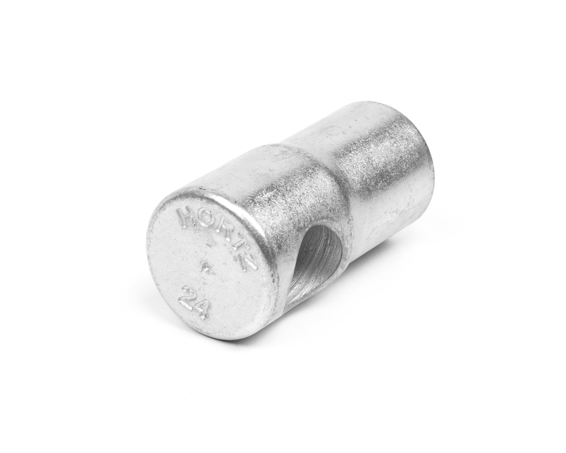 Головка торцевая высокая 24 мм (под вороток) хром шестигранная HORTZ
