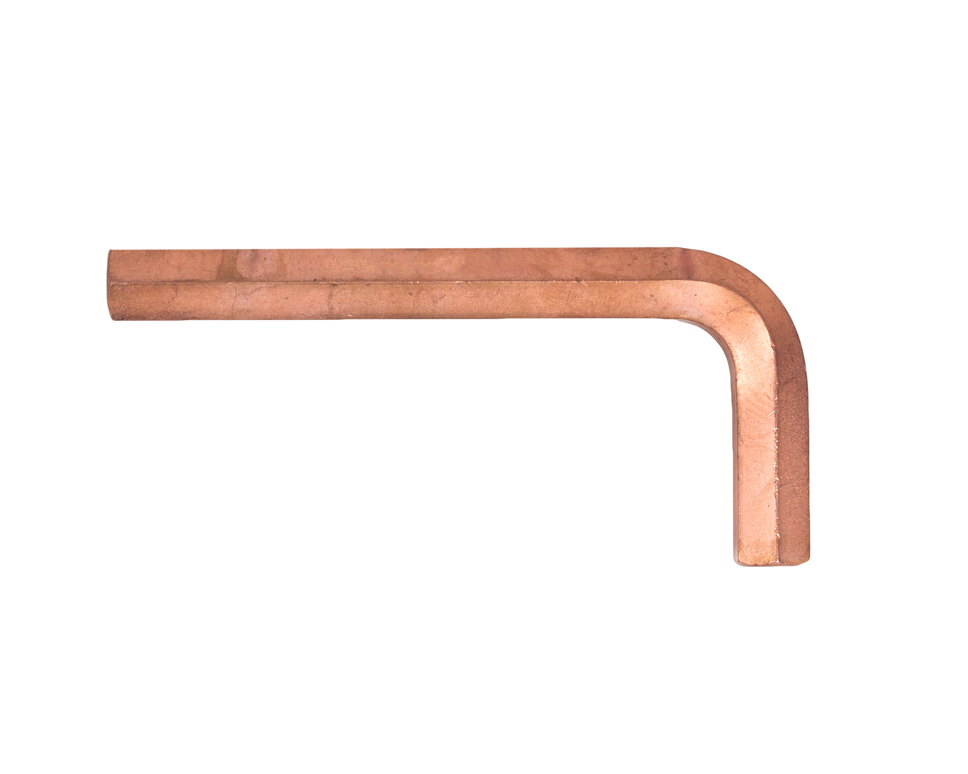 Ключ шестигранный изогнутый 22 мм омеднение