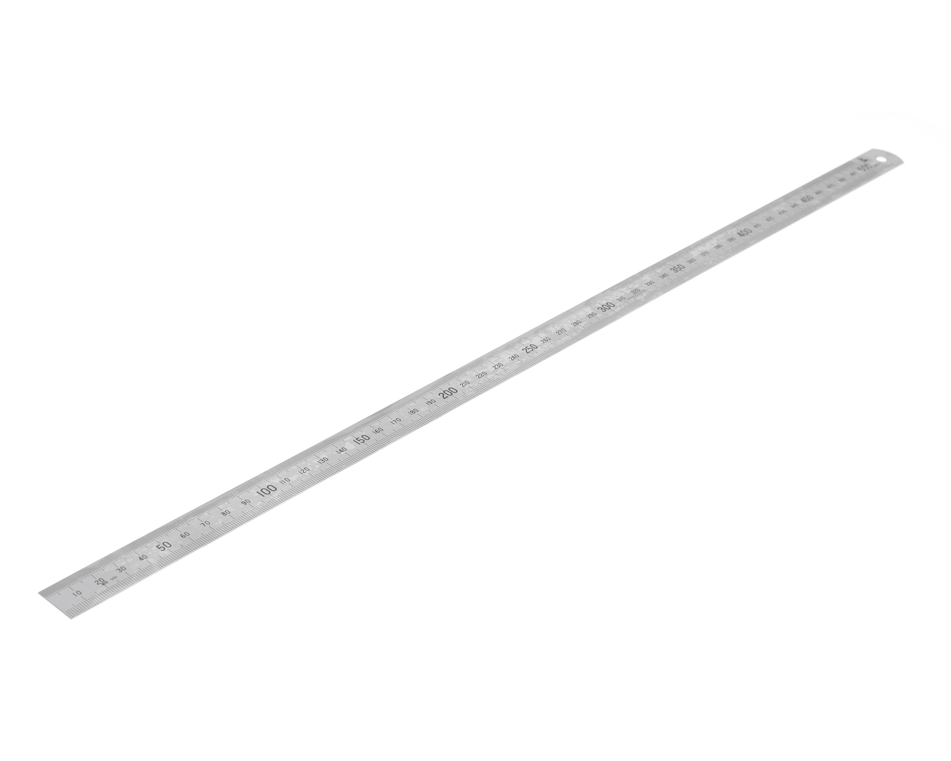 Линейка измерительная 500х20х0.5мм металлическая КЛБ