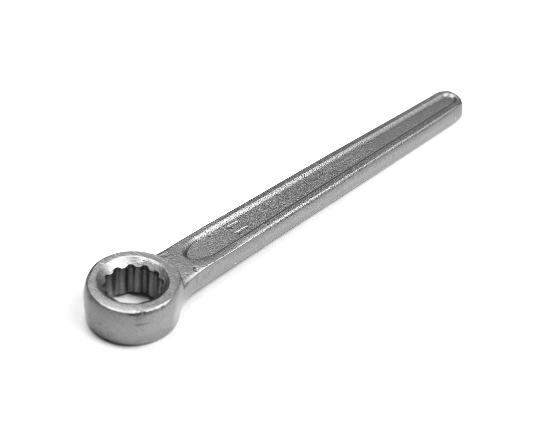 Ключ накидной односторонний 11 мм прямой длинная ручка HORTZ