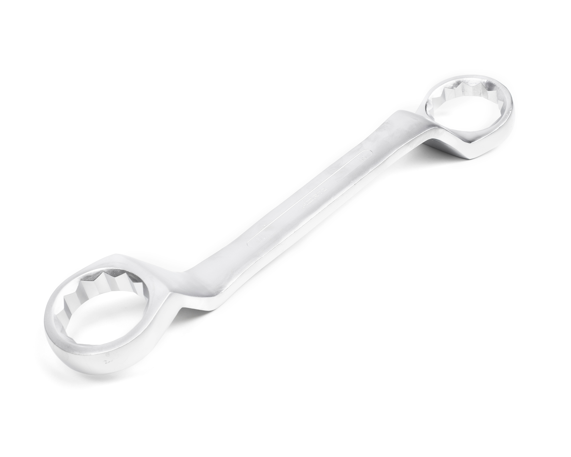 Ключ накидной двусторонний 60х65 хром. HORTZ