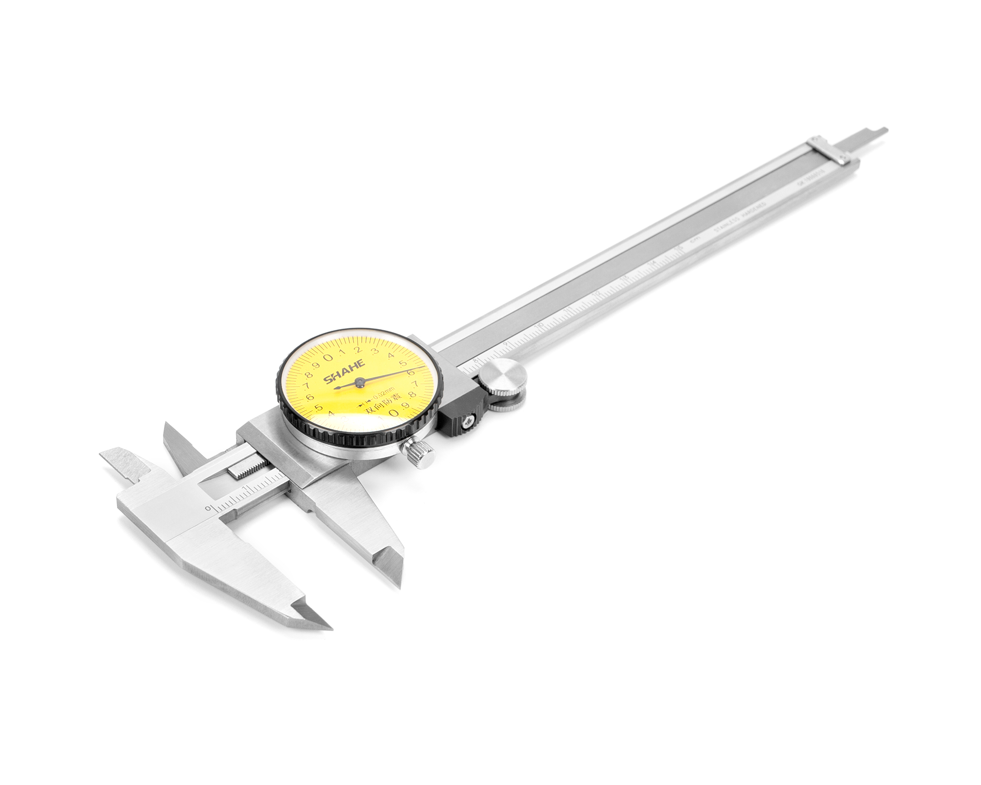 Штангенциркуль ШЦК-1-150 0,02 с круговой шкалой губки 40мм SHAHE