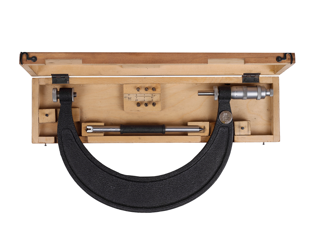 Микрометр резьбовой МВМ-200 0,01 с поверкой КировИнструмент