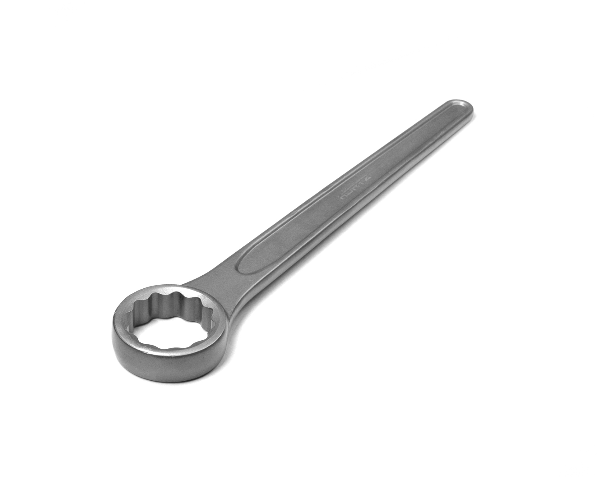 Ключ накидной односторонний 80 мм прямой длинная ручка HORTZ