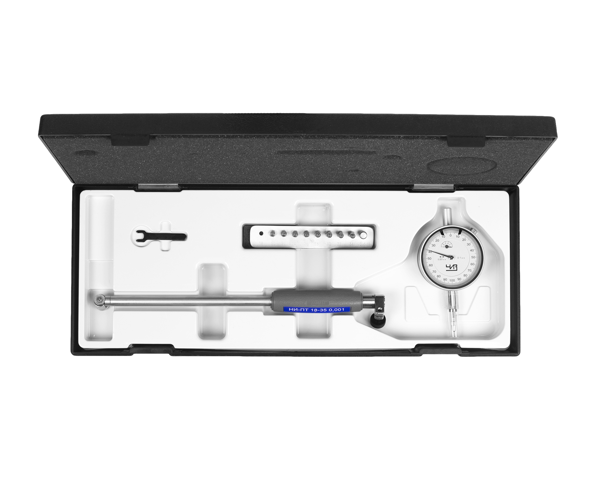 Нутромер индикаторный НИ повышенной точности 18-35 0,001 ЧИЗ