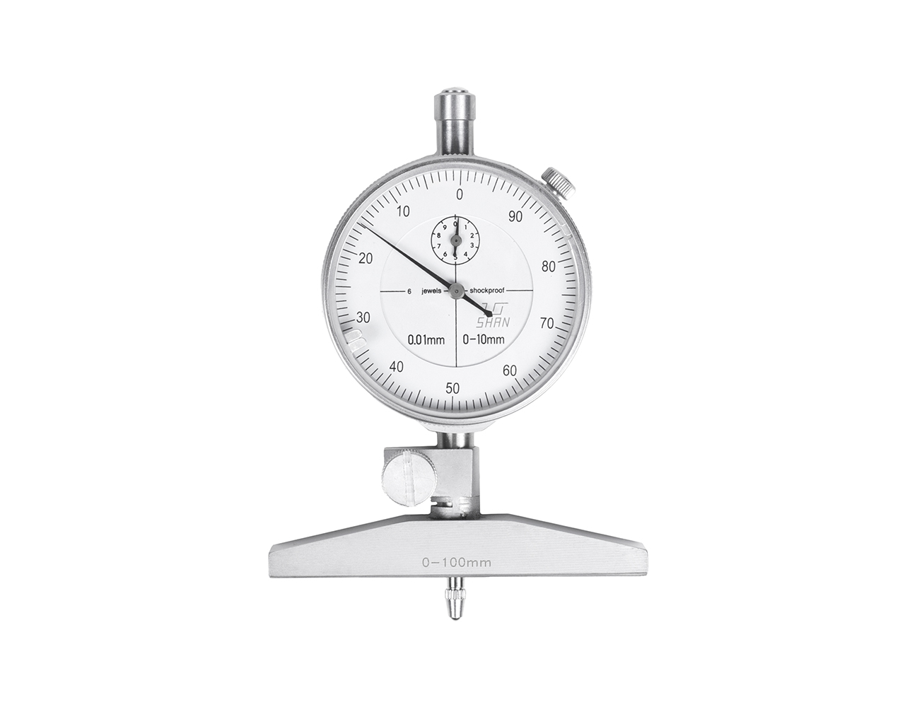 Глубиномер индикаторный ГИ-100 мм 0.01 SHAN