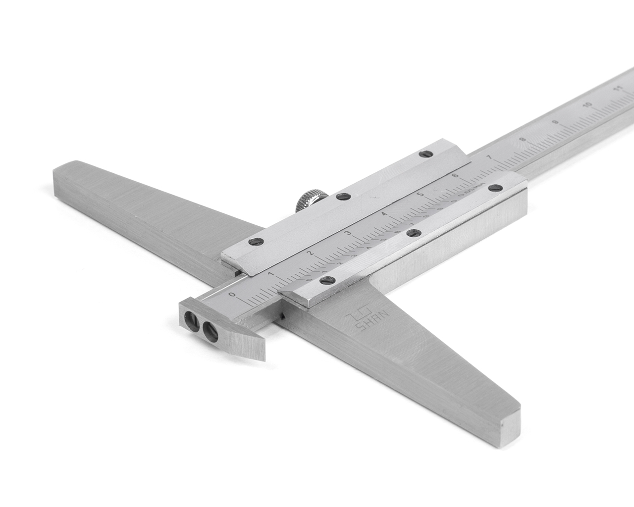 Штангенглубиномер ШГ- 200 0,05 с толщиномером SHAN