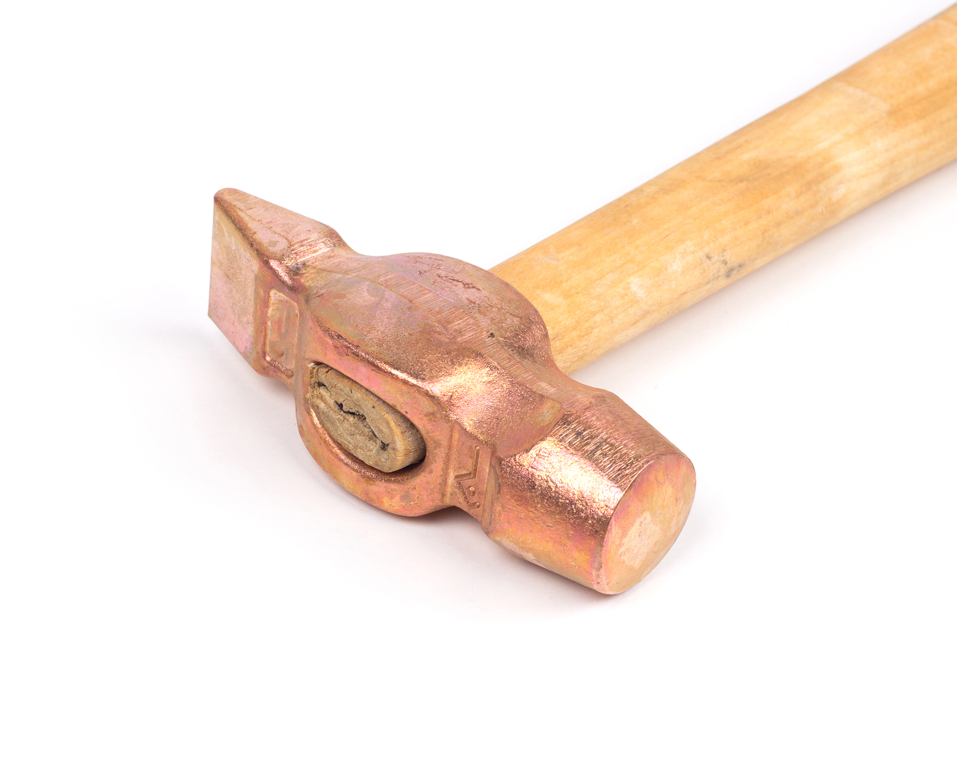 Молоток слесарный 1 (кг) круглый боек омедненный