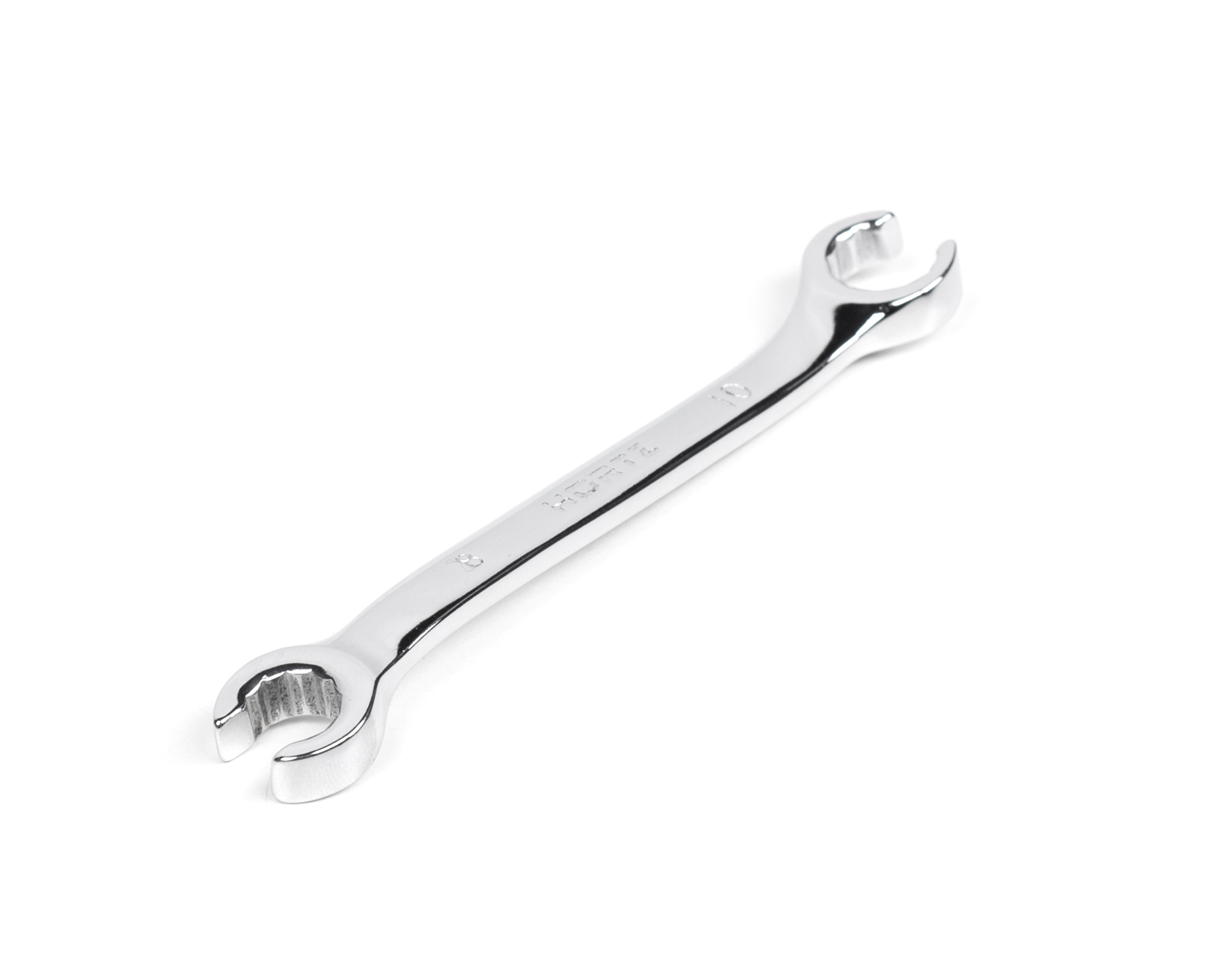 Ключ накидной разрезной двусторонний 8х10 мм хромирование HORTZ