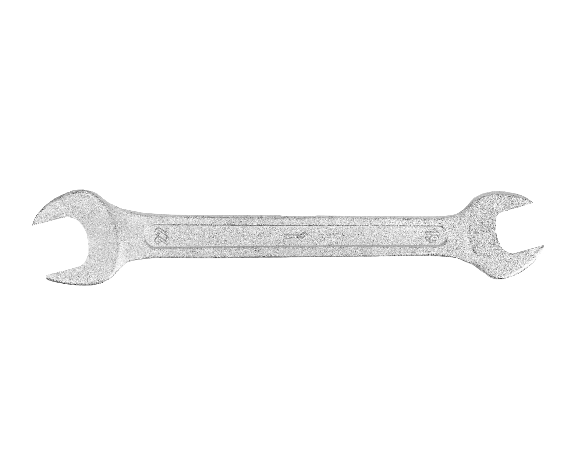 Ключ гаечный рожковый двусторонний 19х22 мм КЗСМИ (7811-0024)