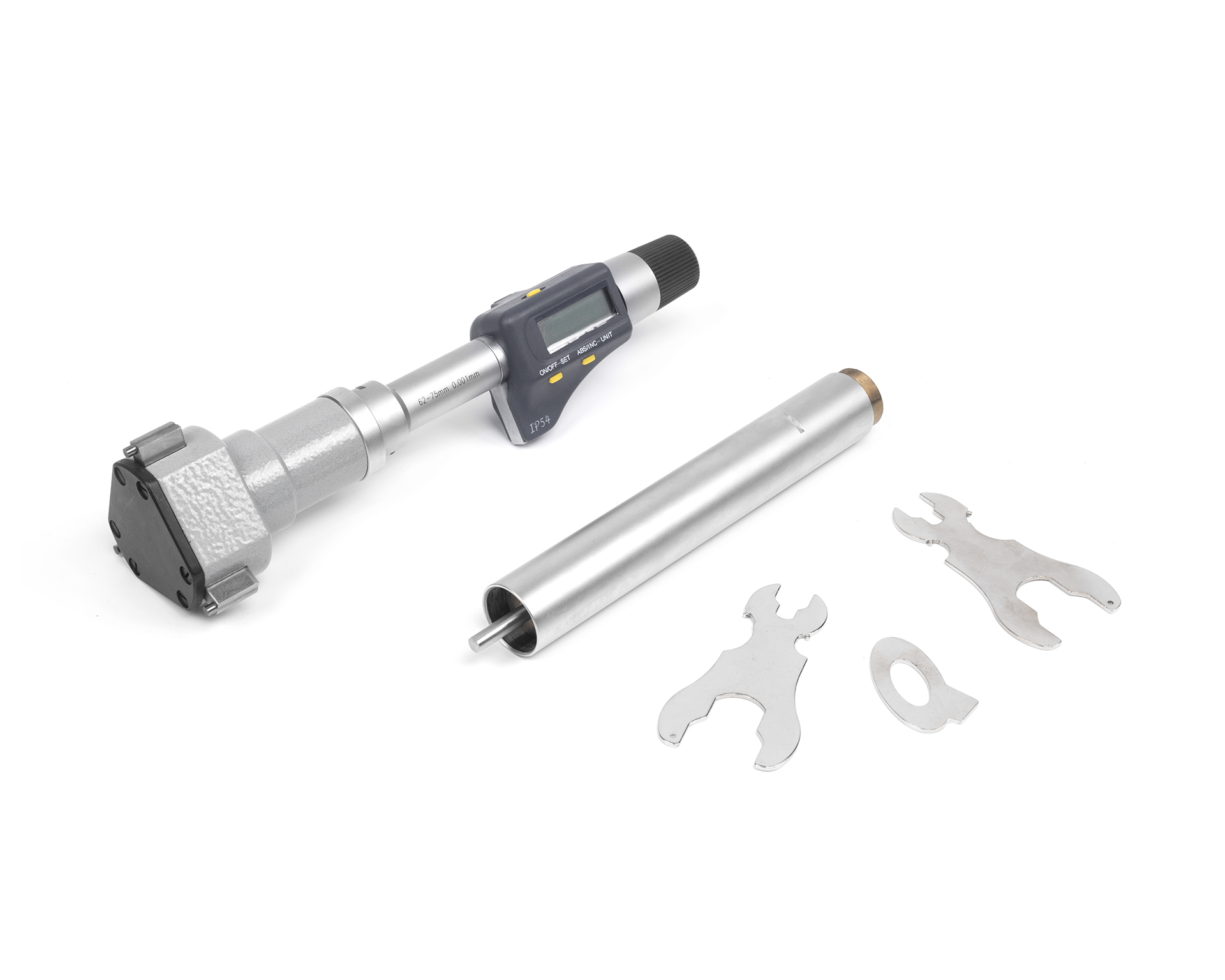 Нутромер микрометрический 3-точечный электронный 62- 75 0,001 у/к Микрон