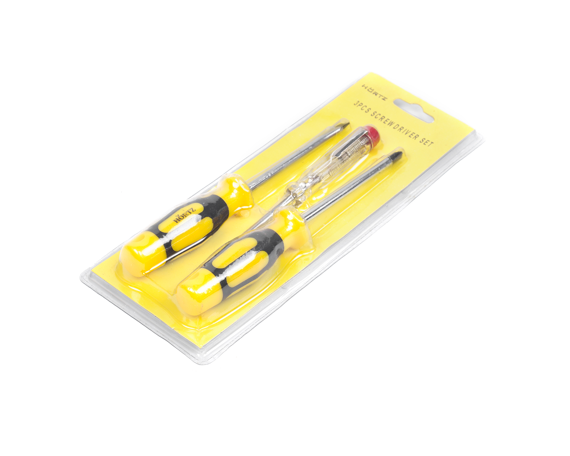 Набор отверток 3 шт. (2шл.,1кр.) HORTZ