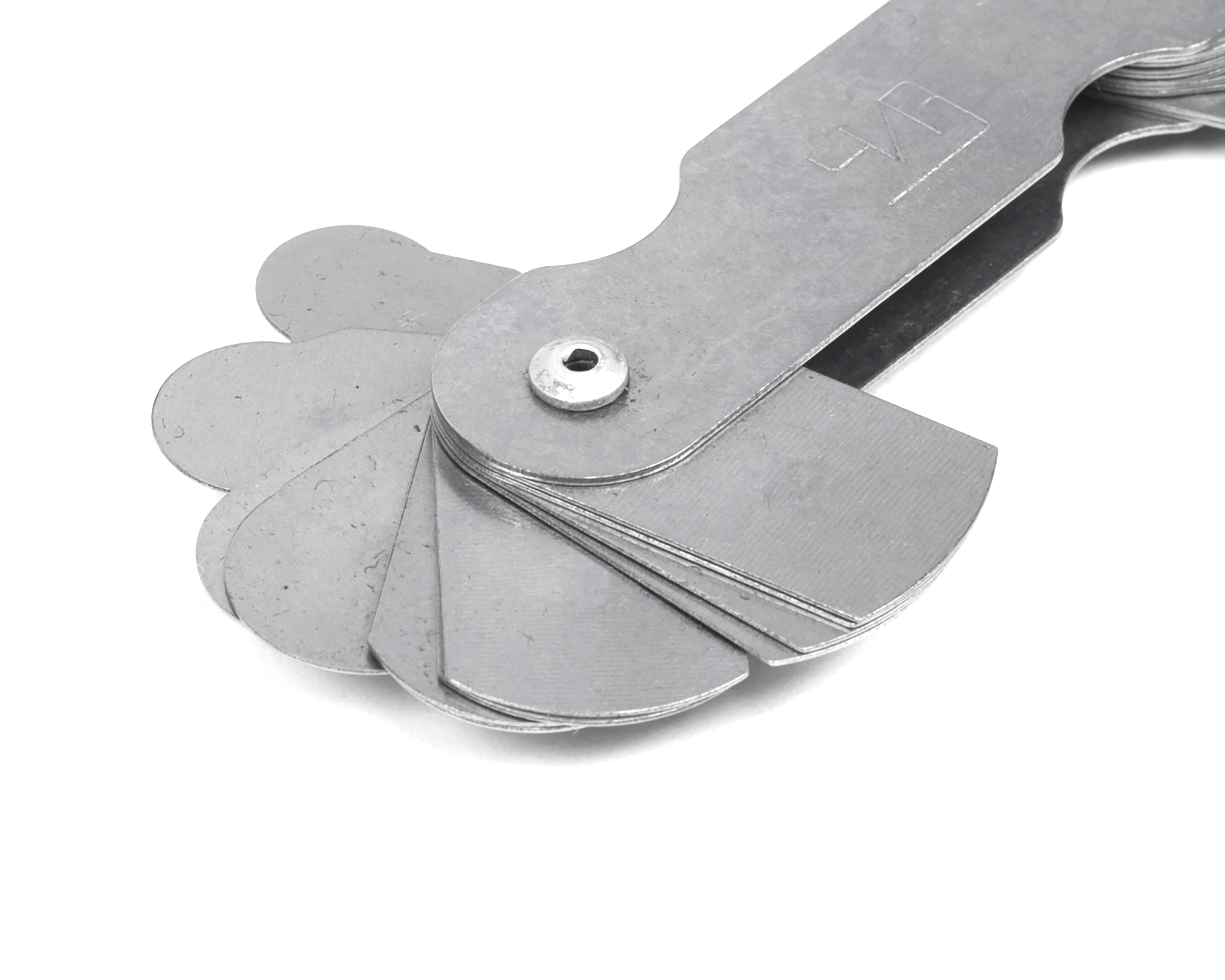 Набор шаблонов радиусных №3 (R 7-25мм) с калибровкой ЧИЗ