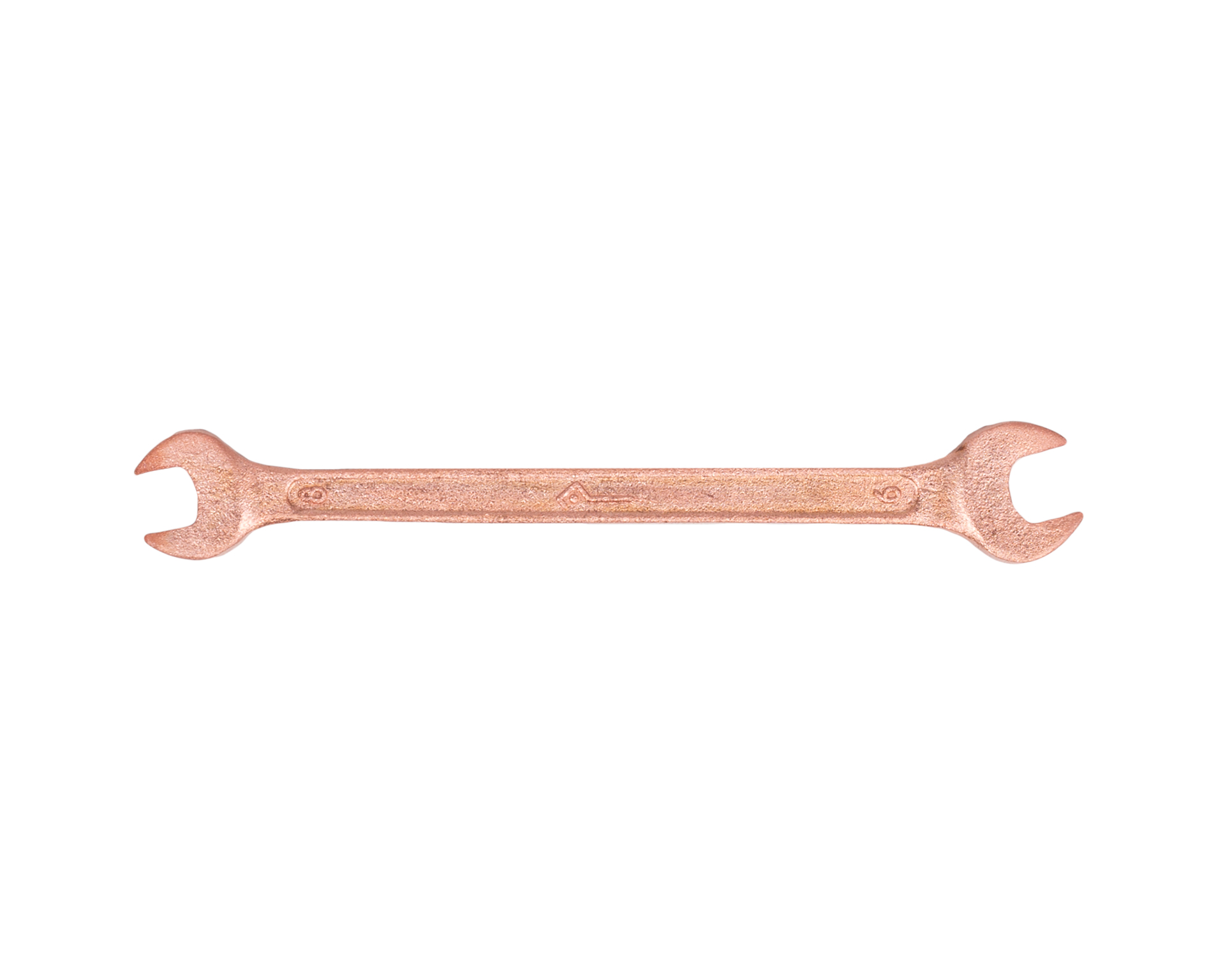 Ключ гаечный рожковый двусторонний 8х9 мм омеднение (7811-0455)