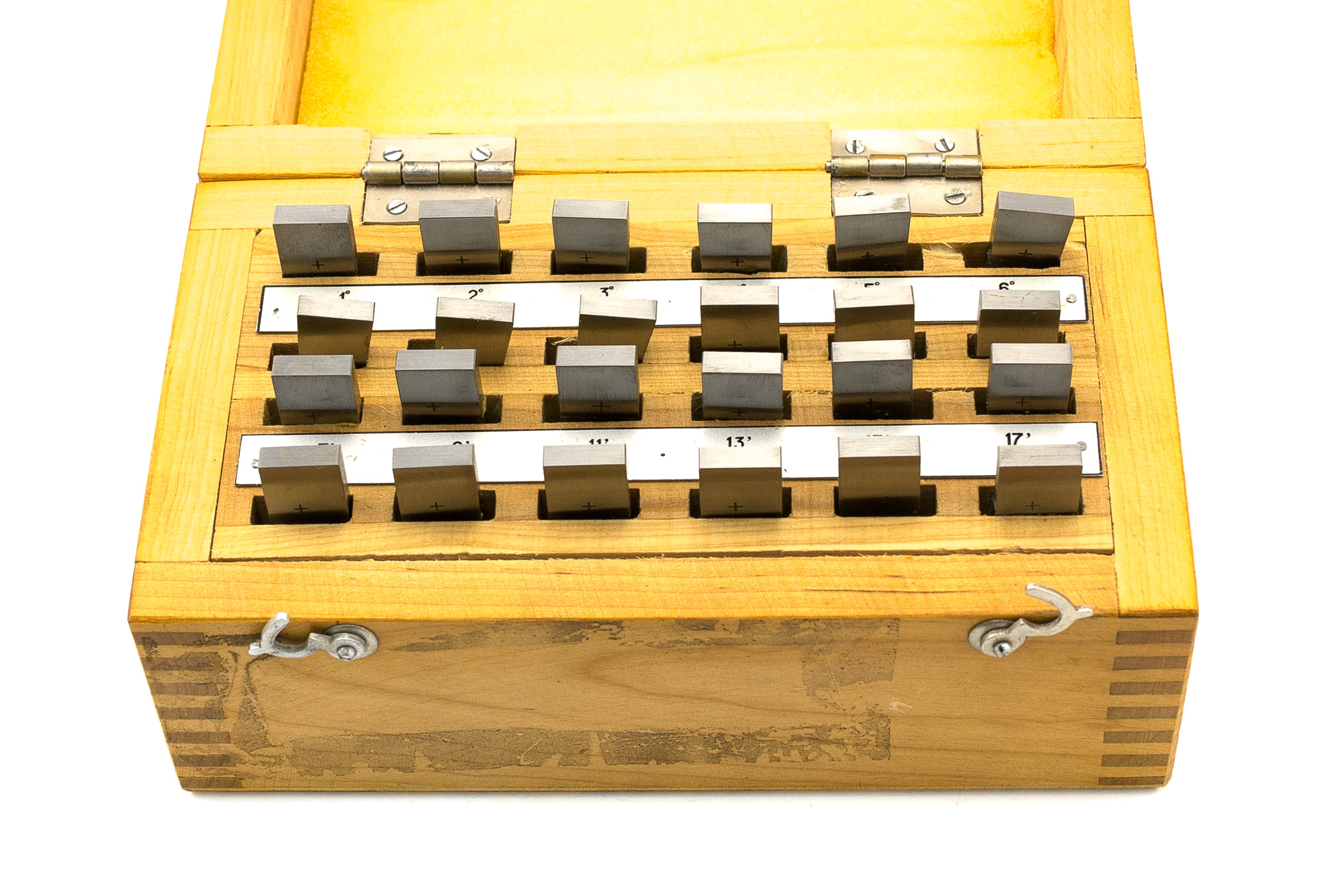 Набор мер плоского угла призматических N5-1 (24шт) ЧИЗ